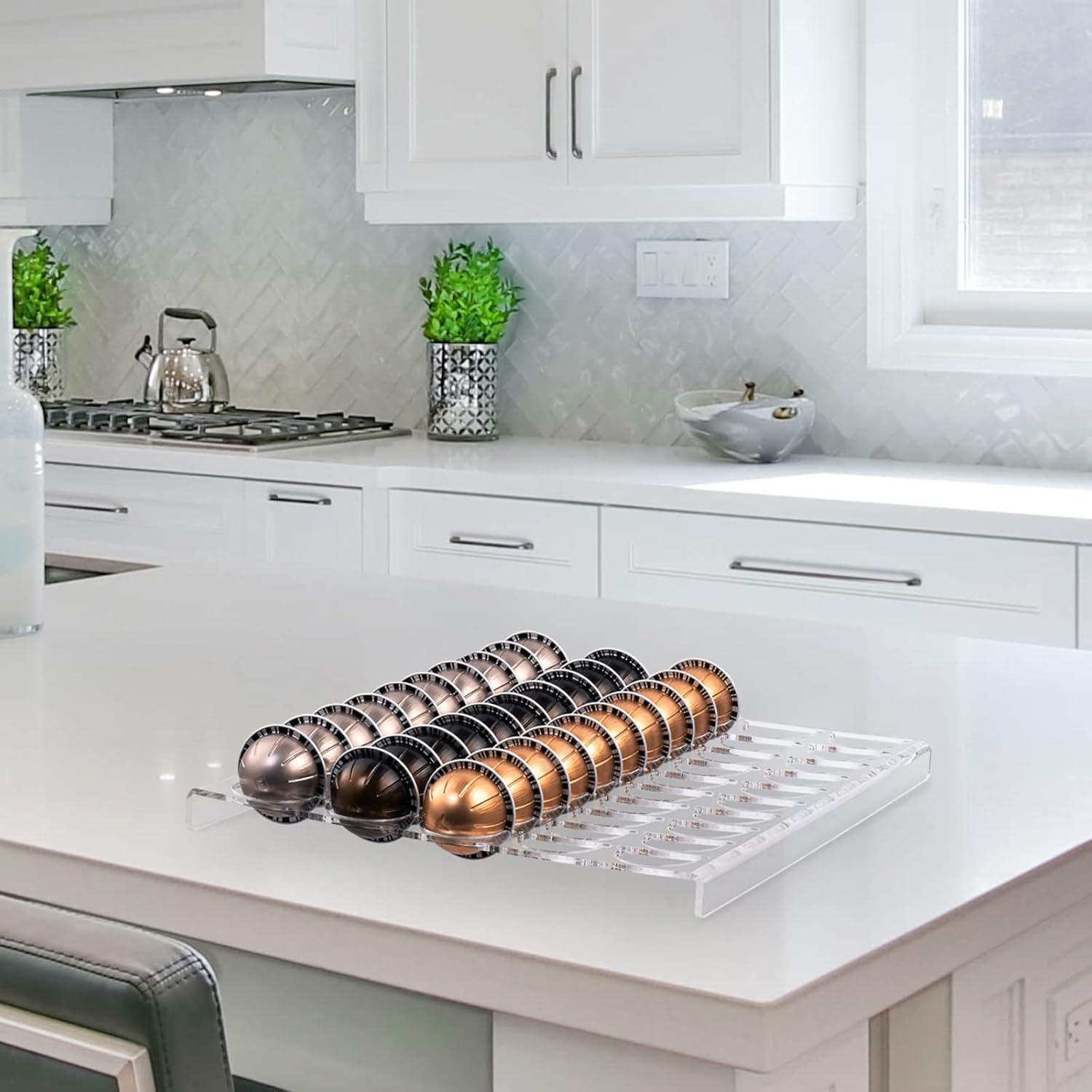 Soporte de Almacenamiento Sumerflos para 50 Cápsulas de Café