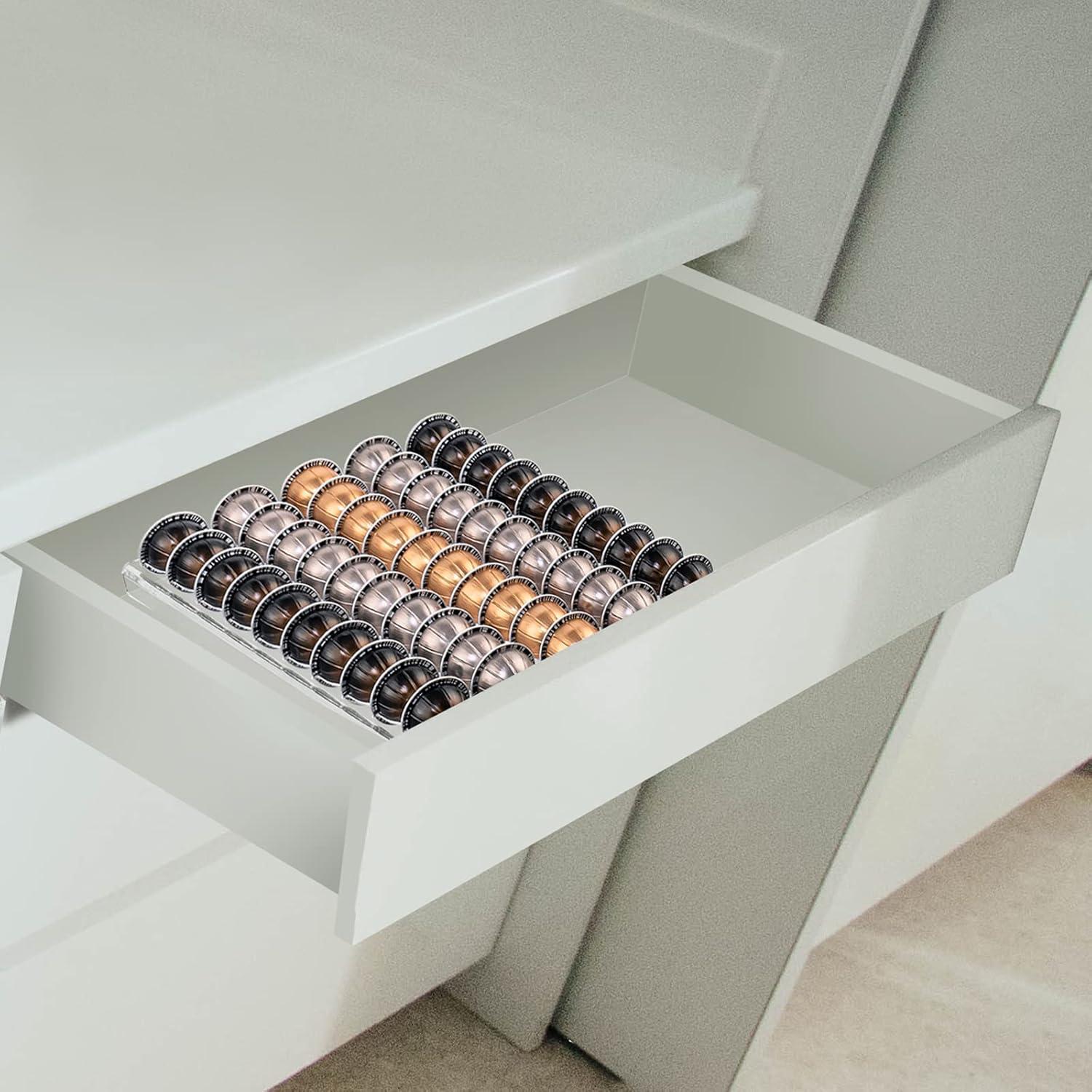 Soporte de Almacenamiento Sumerflos para 50 Cápsulas de Café