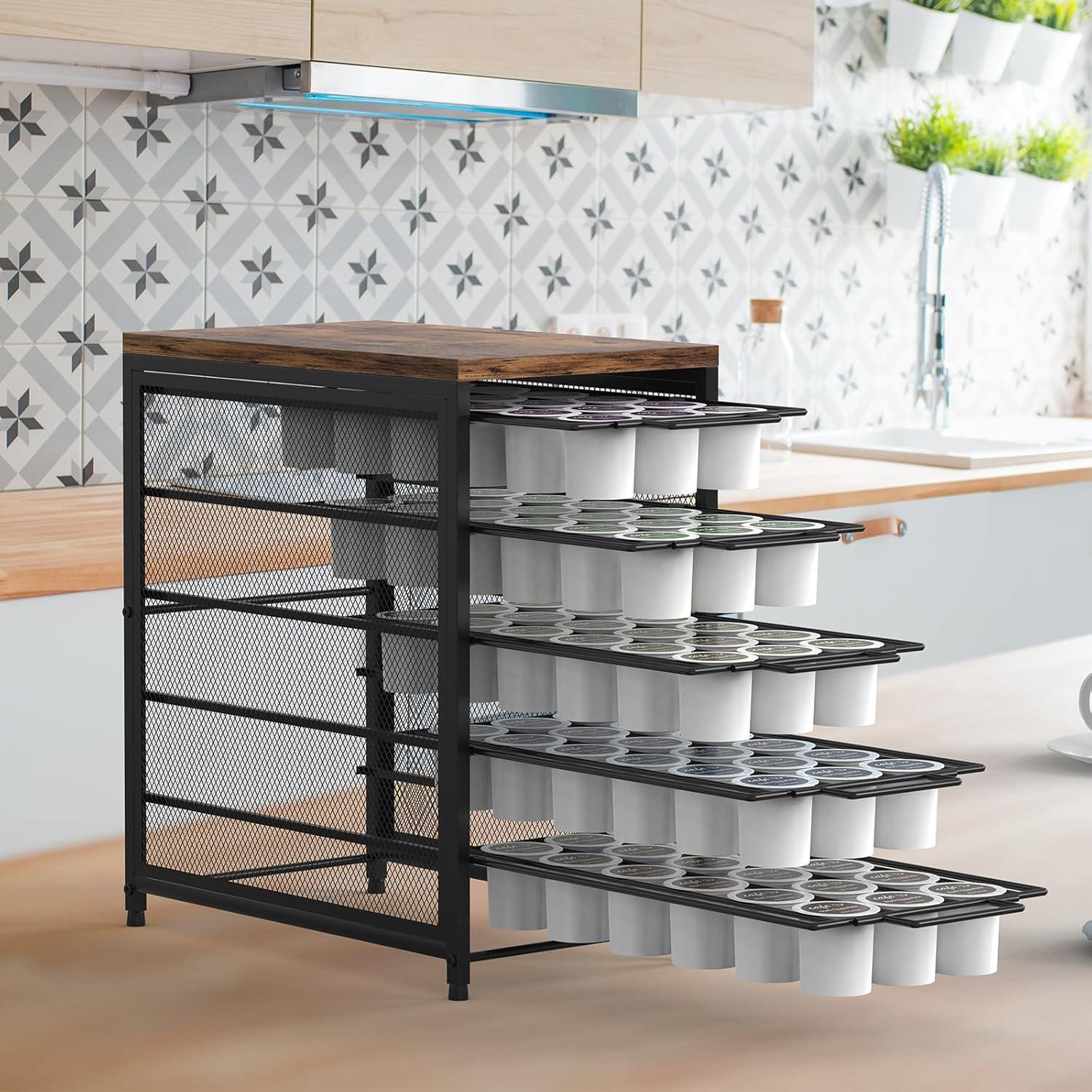 Cajón organizador para K Cups NOVIMANGO 5 niveles 90 cápsulas