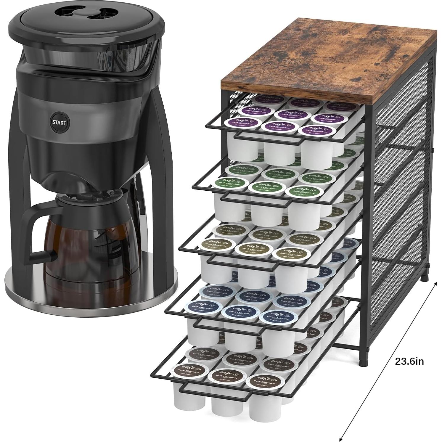 Cajón organizador para K Cups NOVIMANGO 5 niveles 90 cápsulas