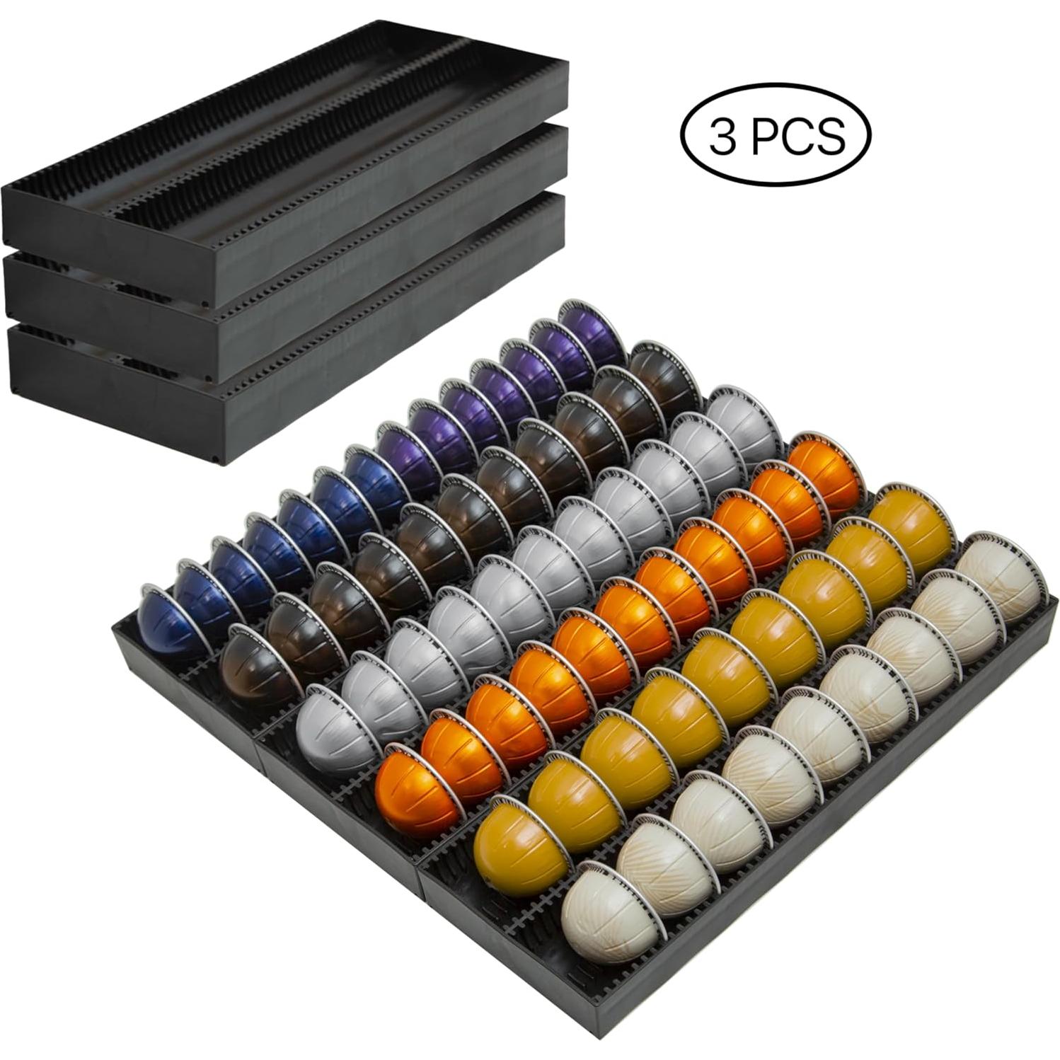 Soporte de Almacenamiento para Cápsulas Nespresso TelKeen - 3 Paquetes