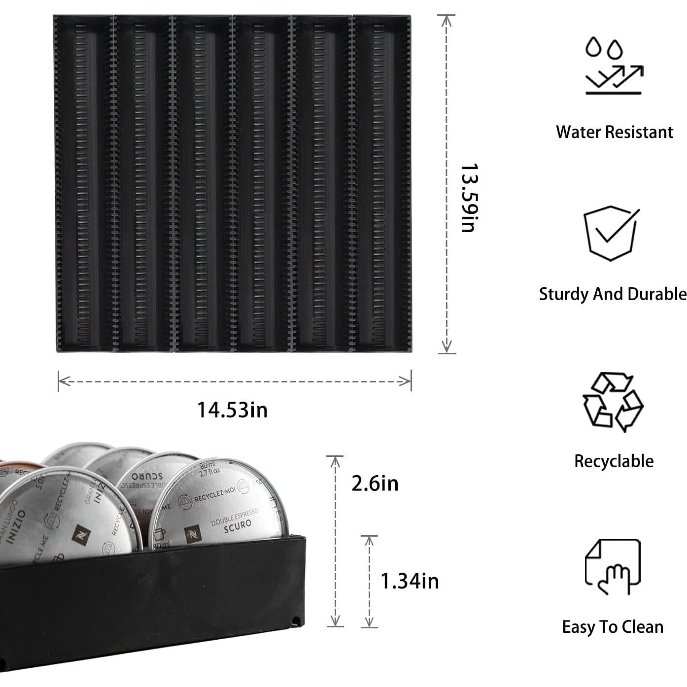 Soporte de Almacenamiento para Cápsulas Nespresso TelKeen - 3 Paquetes