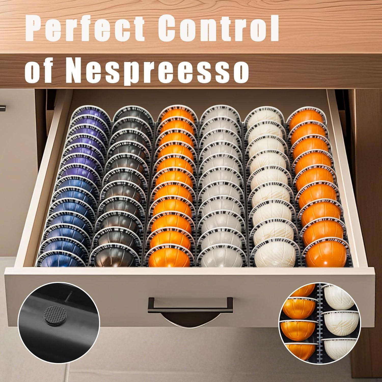 Soporte de Almacenamiento para Cápsulas Nespresso TelKeen - 3 Paquetes