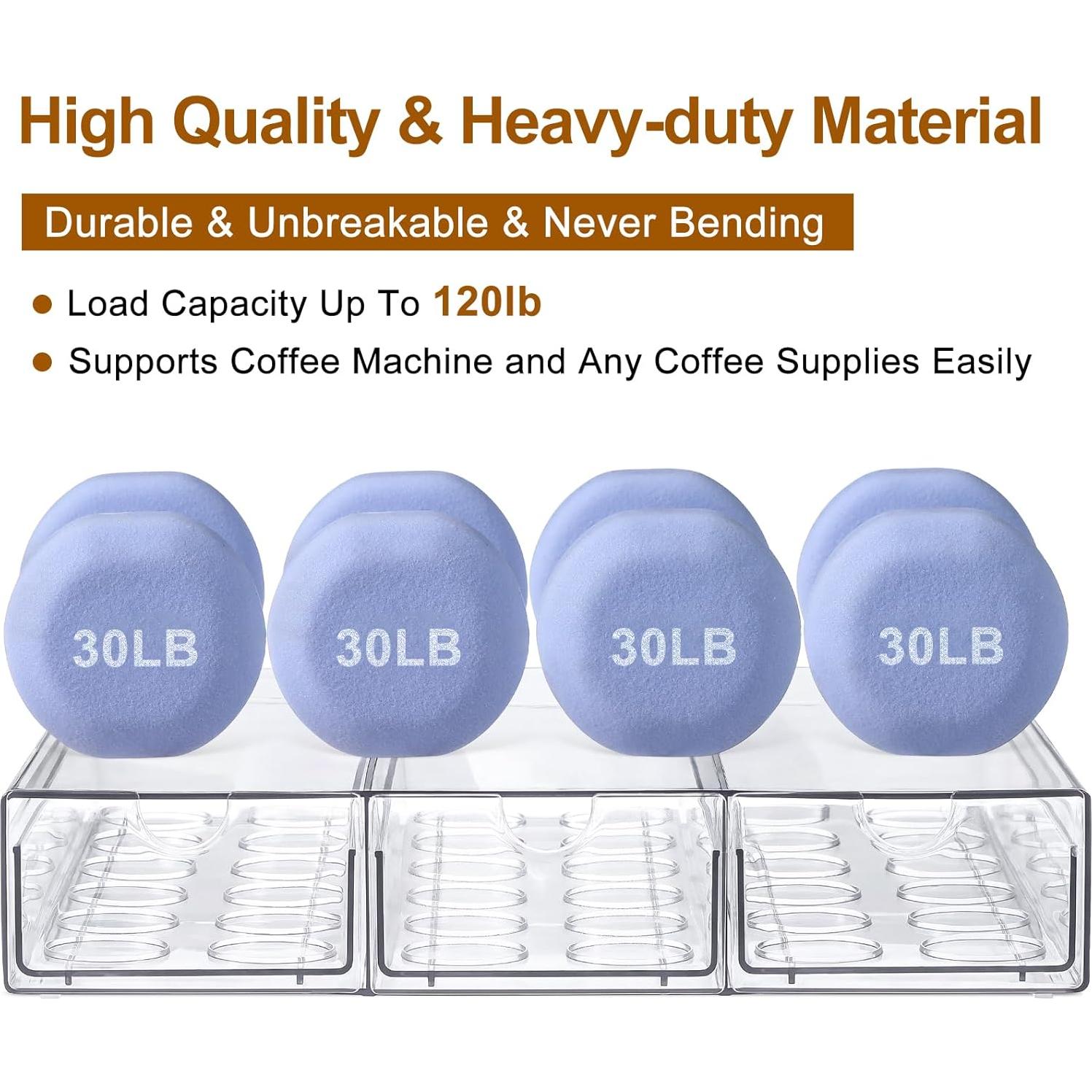 Organizador de cápsulas de café AOZITA para K-Cup - 36 unidades