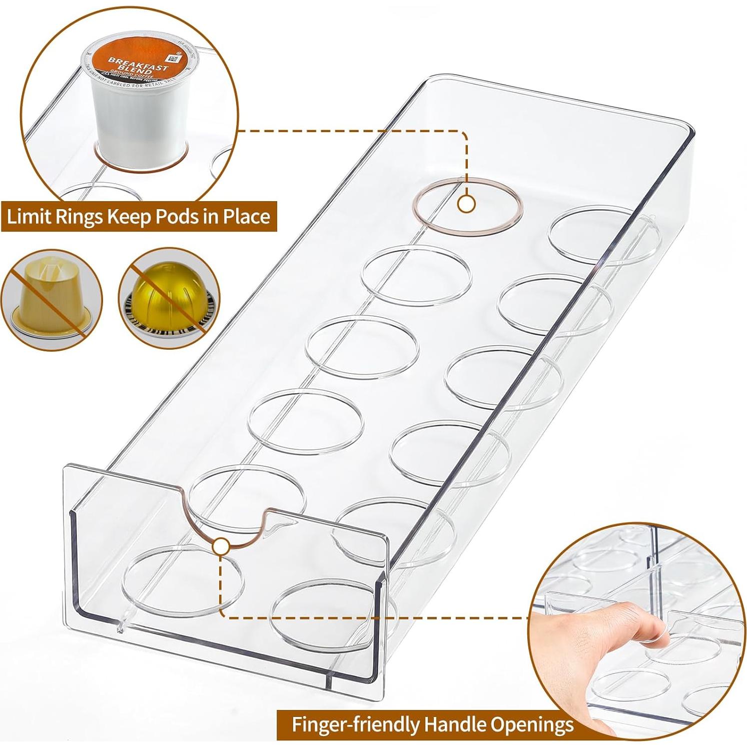 Organizador de cápsulas de café AOZITA para K-Cup - 36 unidades