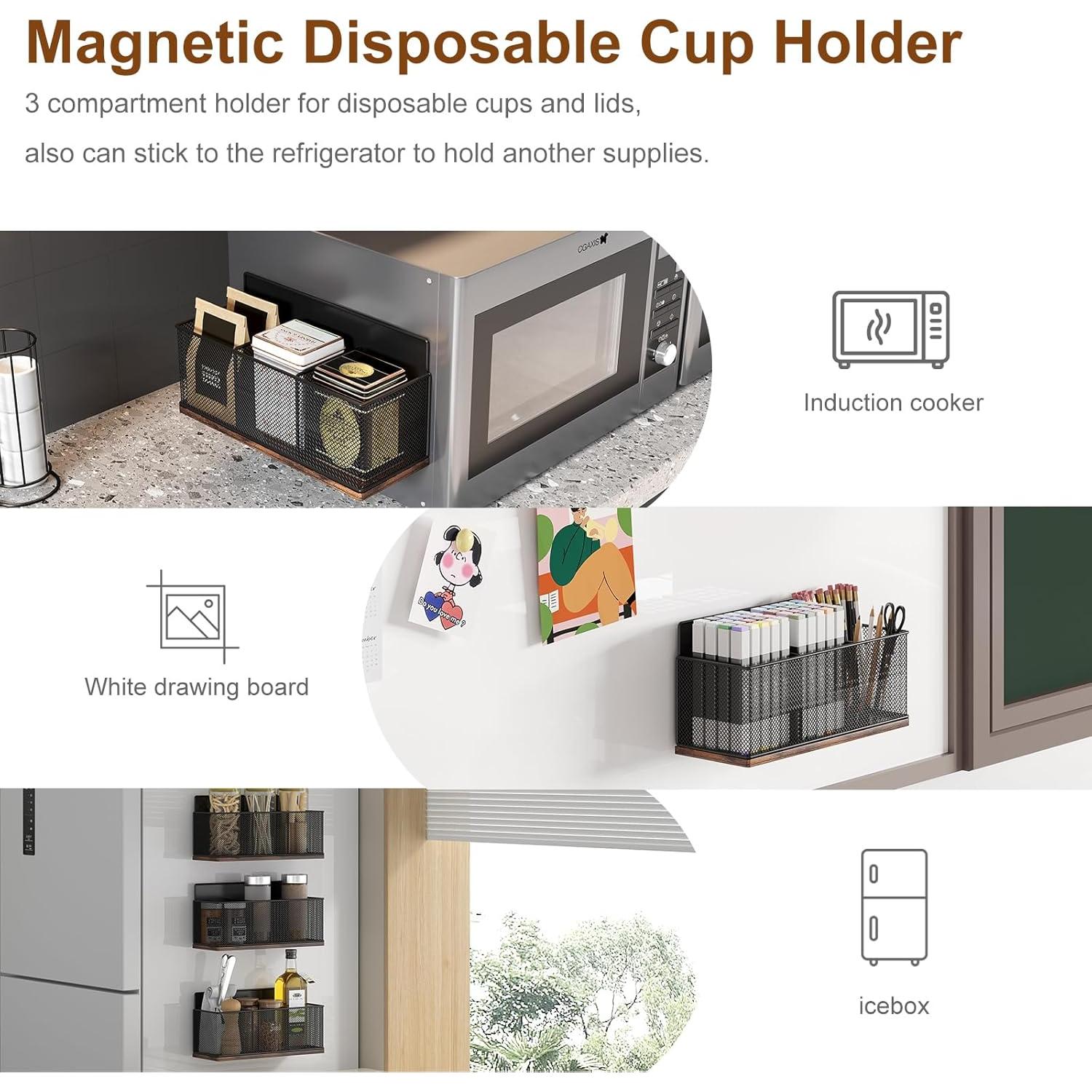 Soporte para K Cup TQVAI - Organizador de 60 Cápsulas Negro