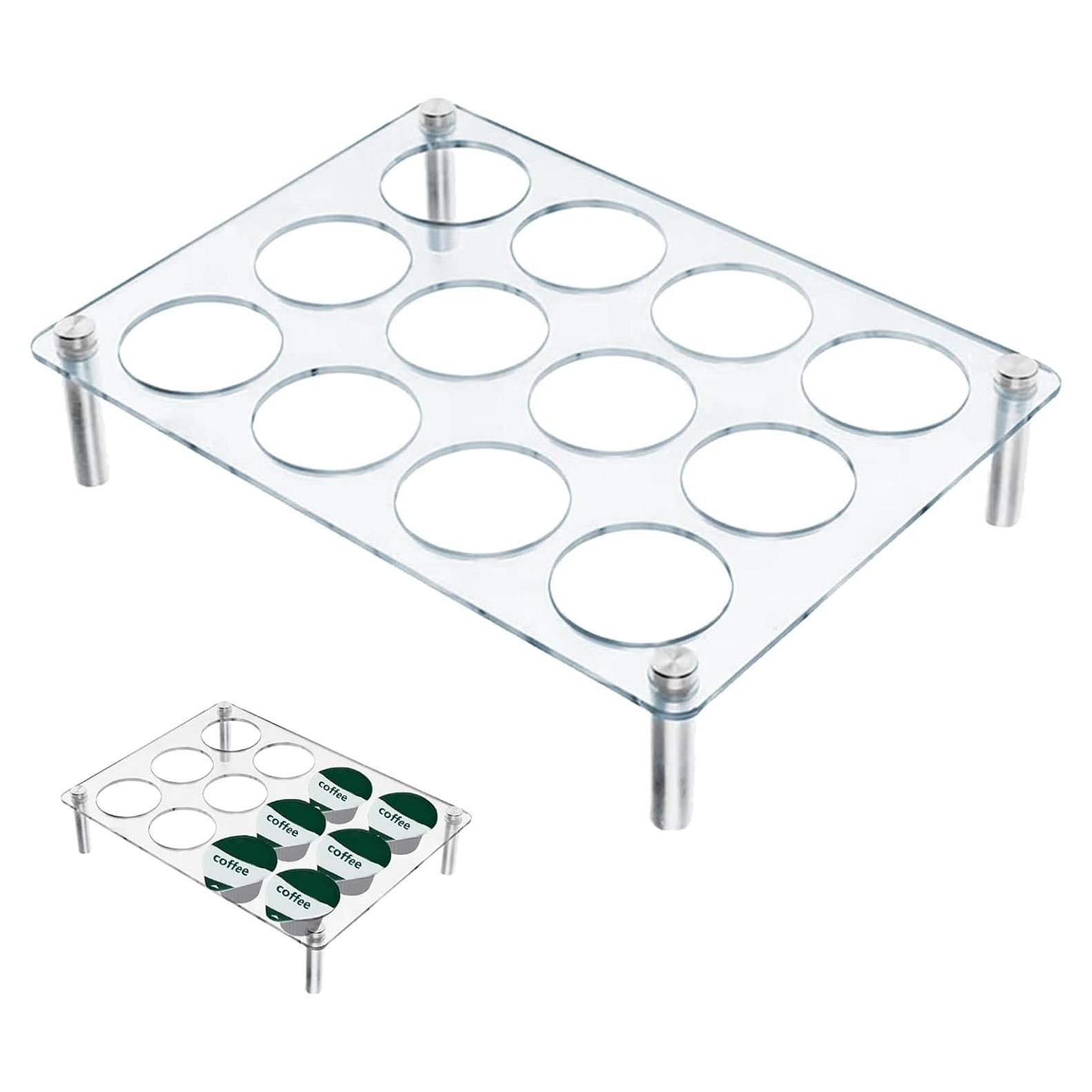 Organizador de Cajones Pcmursal para 12 Cápsulas de Café