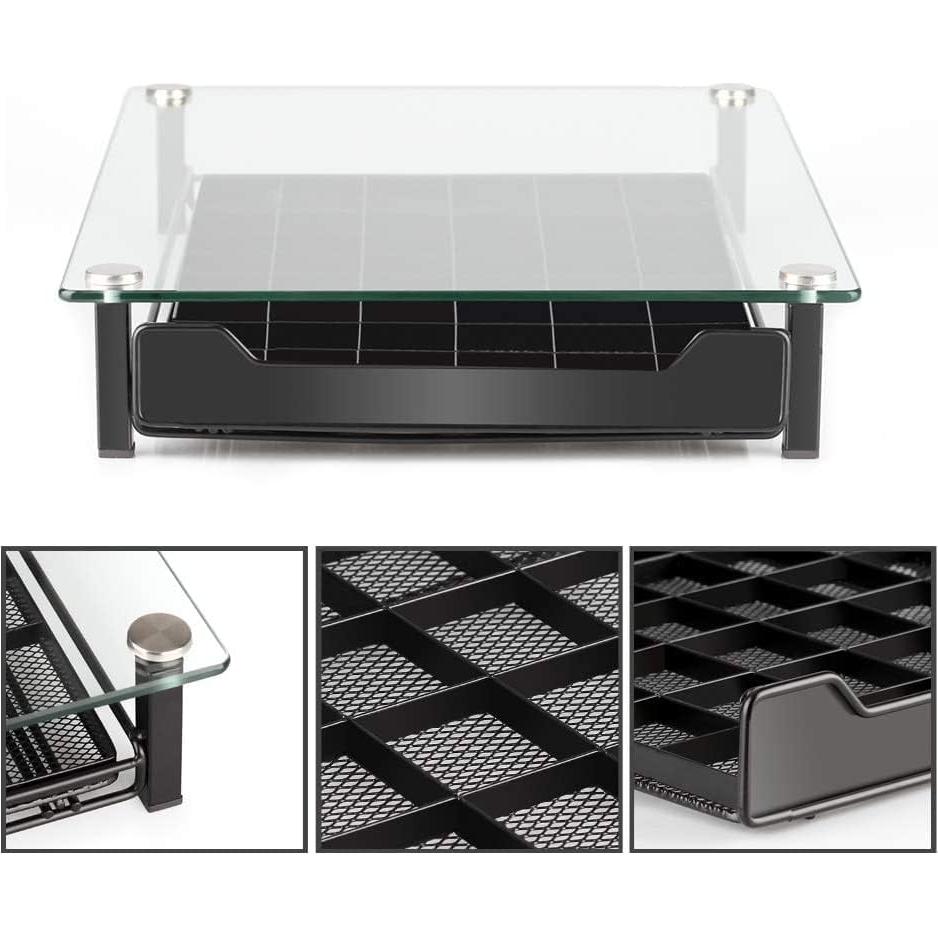 Soporte para Cápsulas de Café RECAPS - Organizador Negro para 60 Cápsulas Nespresso Original