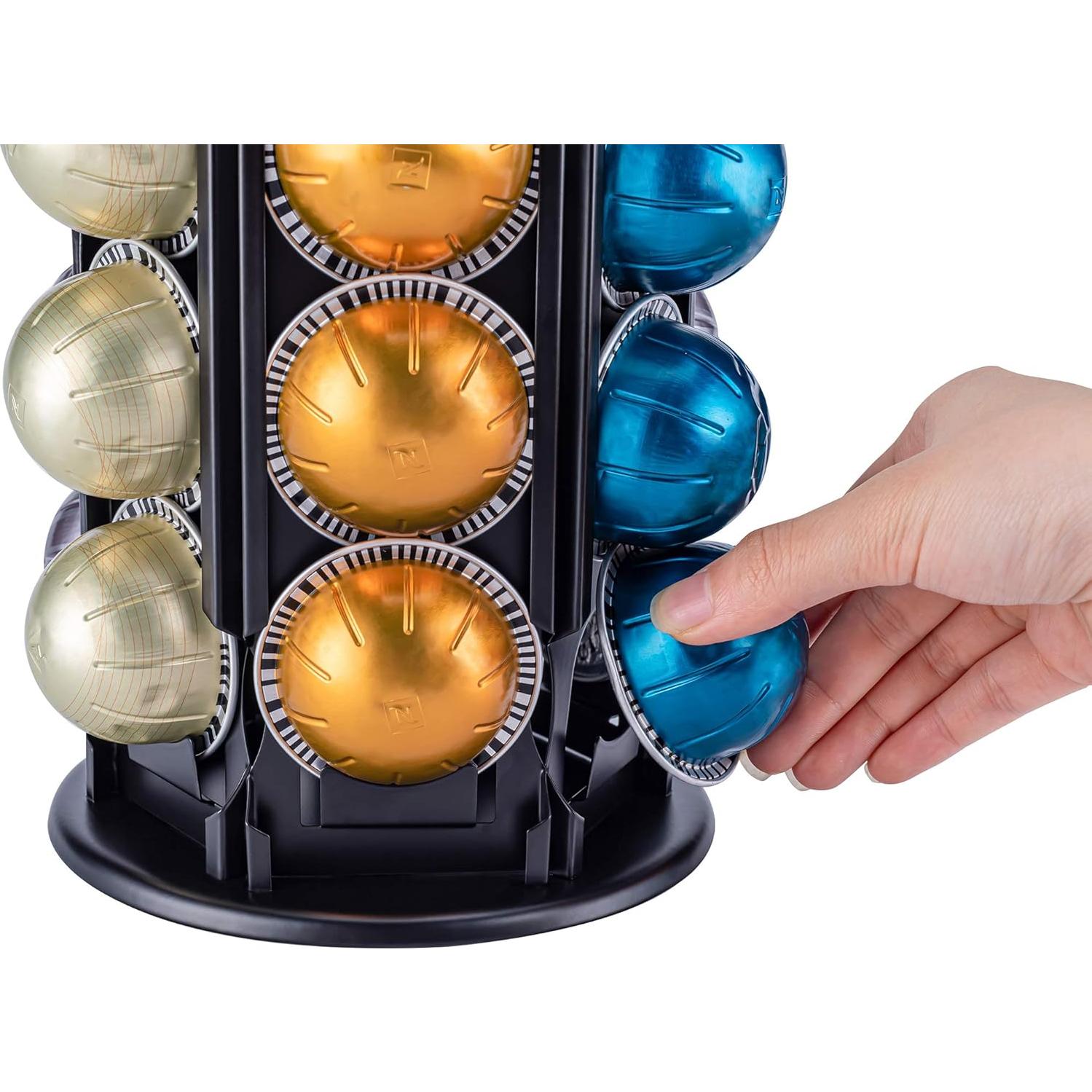 Soporte Giratorio para Cápsulas Nespresso FlagShip 80+ Cáp.