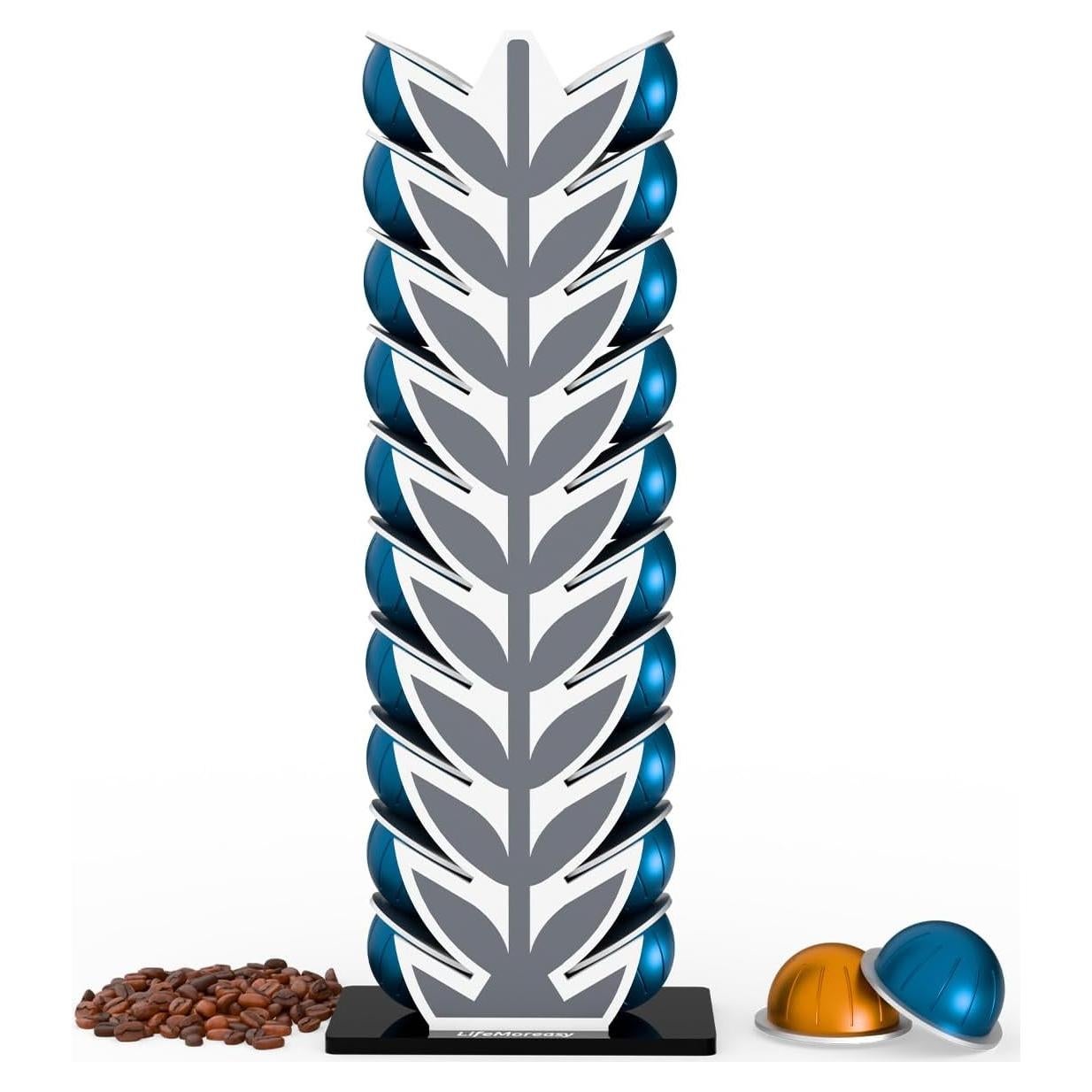Soporte para cápsulas de café Nespresso Vertuoline LifeMoreasy - Almacena 20 cápsulas