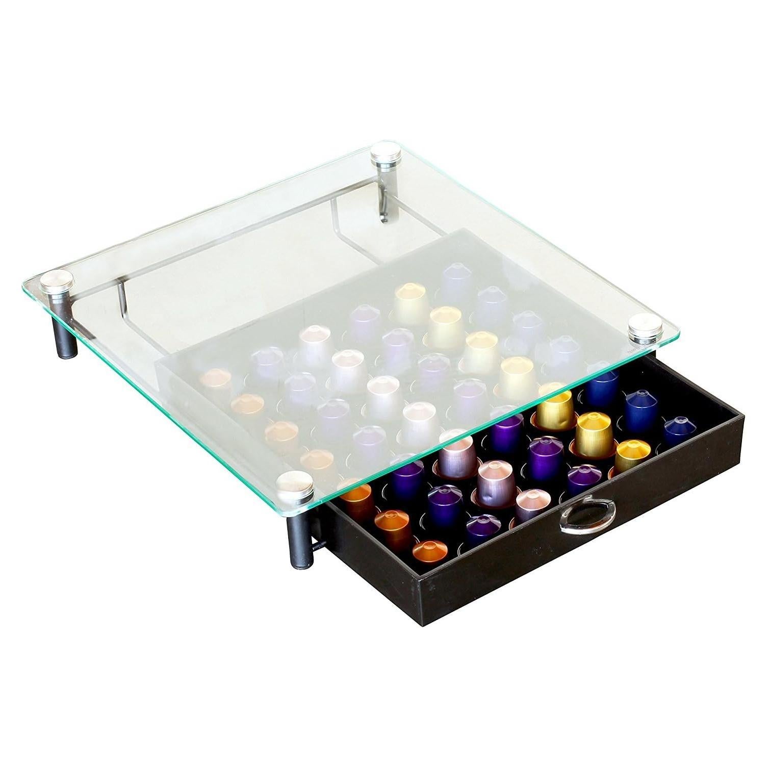 Cajón para Cápsulas de Café Deco Brothers 42 Cáp. Vidrio Templado