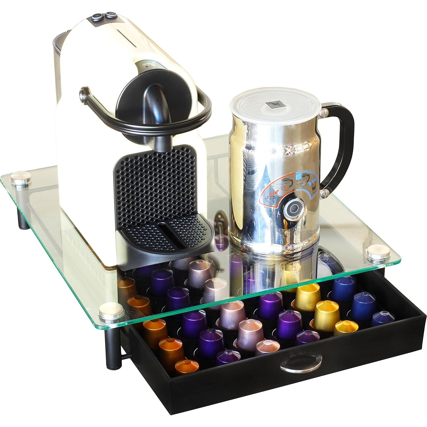 Cajón para Cápsulas de Café Deco Brothers 42 Cáp. Vidrio Templado