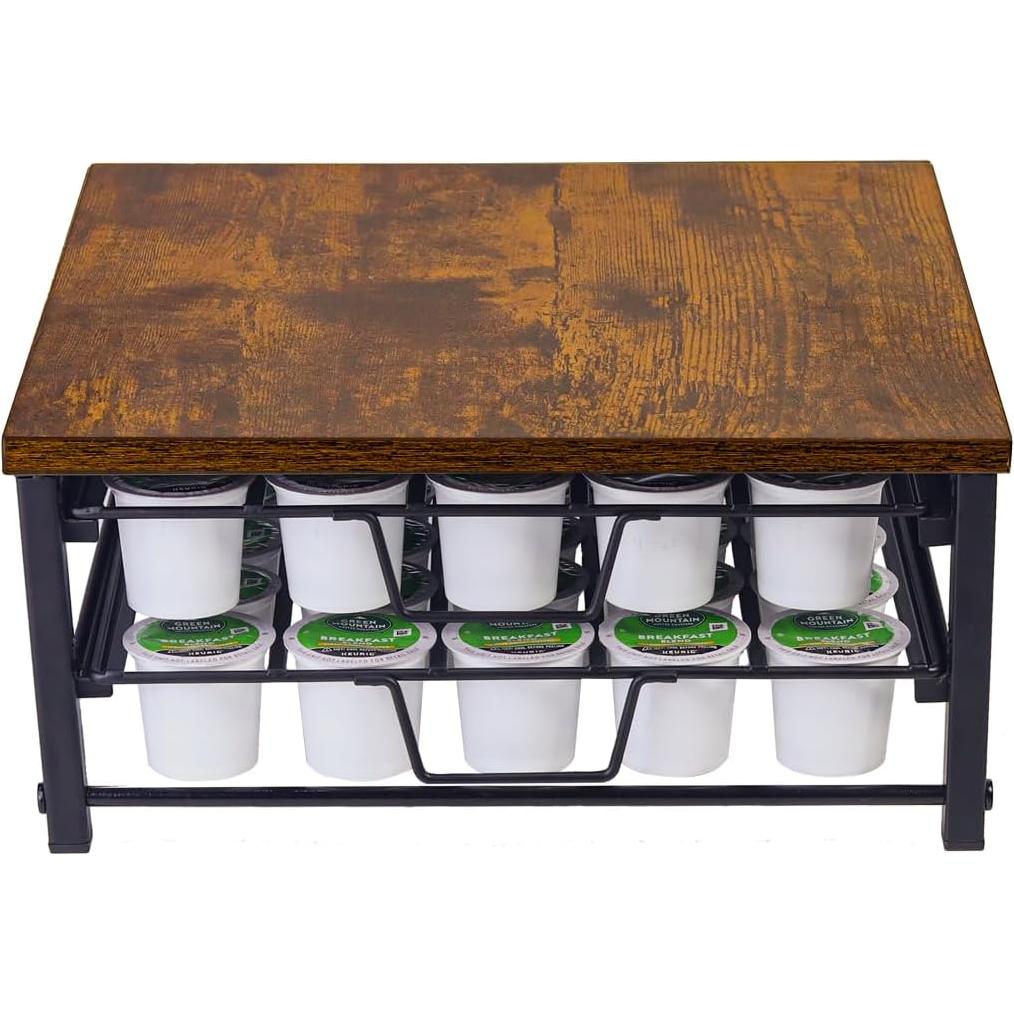 Organizador de Cajones para Cápsulas de Café Speday 2 Niveles 60 K Cups