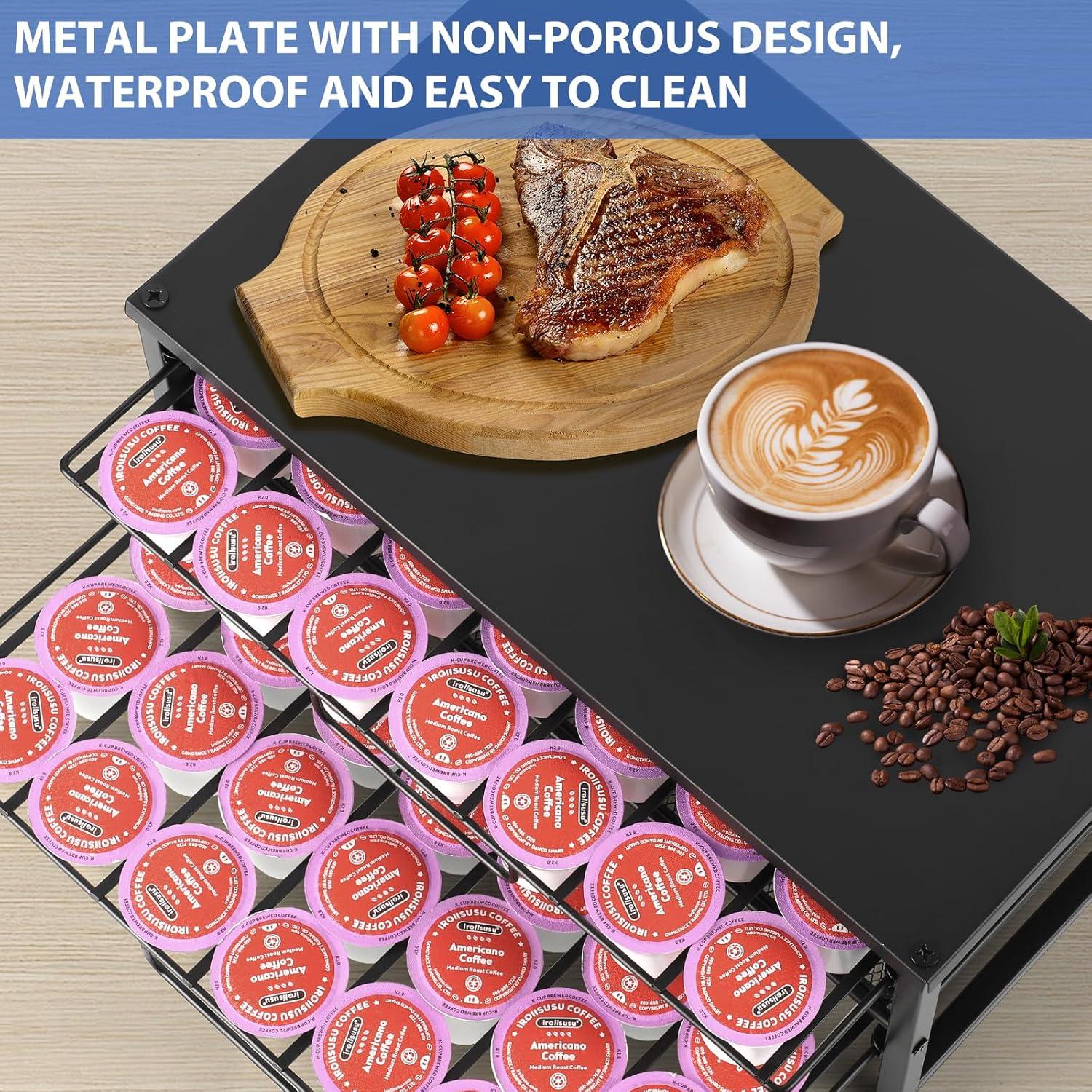 Organizador de Cápsulas de Café ECOLOVI para 70 K-Cups