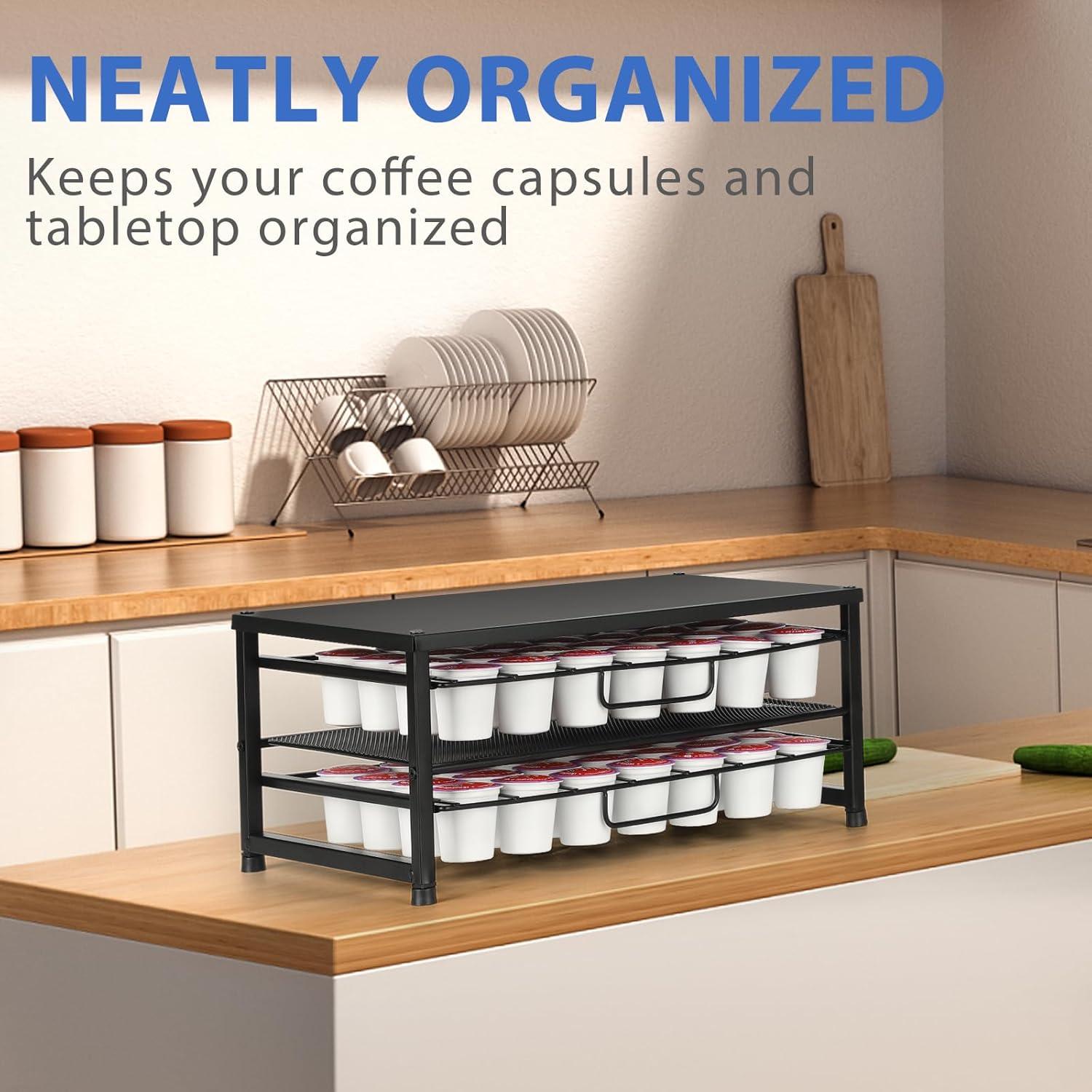 Organizador de Cápsulas de Café ECOLOVI para 70 K-Cups