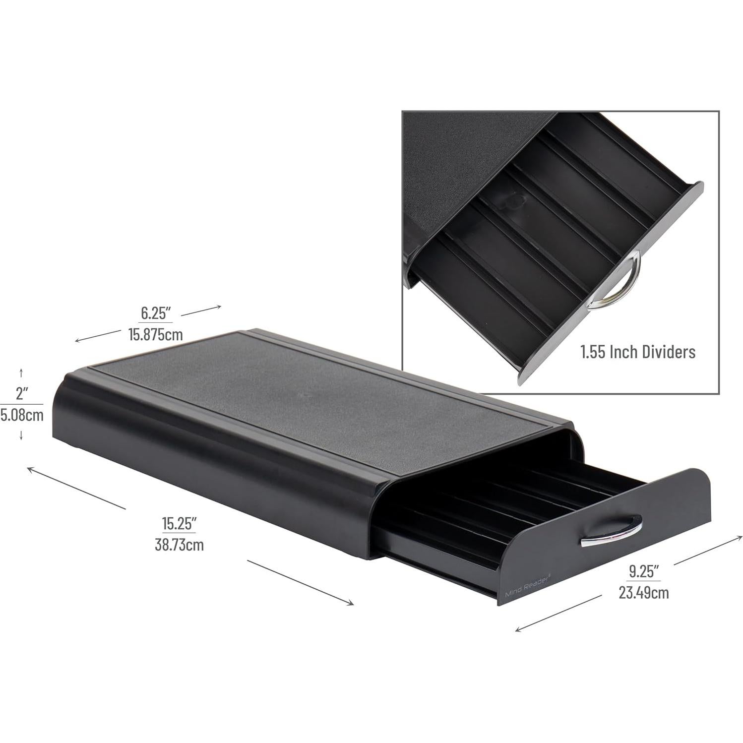 Organizador de Cápsulas Nespresso Mind Reader Negro 50 unidades