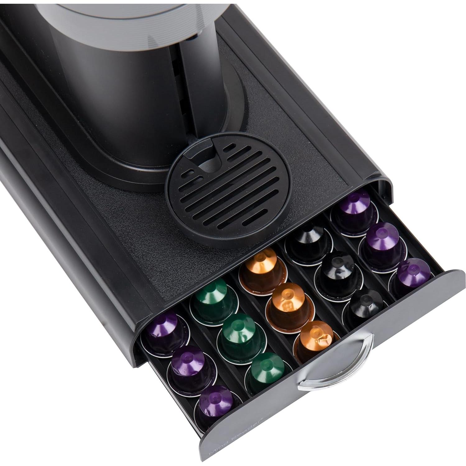 Organizador de Cápsulas Nespresso Mind Reader Negro 50 unidades
