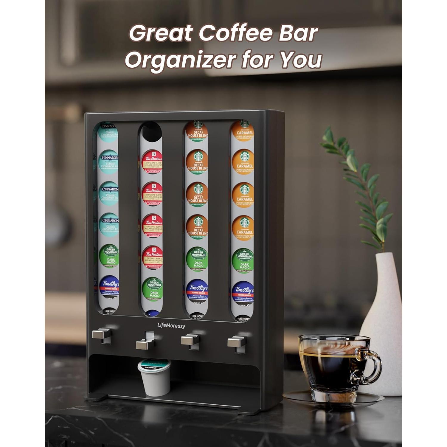 Soporte Organizador de K Cup LifeMoreasy para 28 Cápsulas