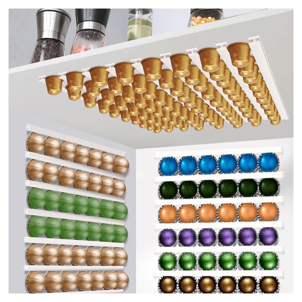 Soporte para cápsulas de café VOMELON 10 PCS blanco