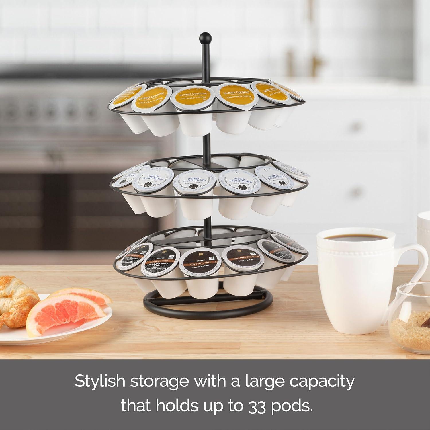 Soporte para cápsulas de café Pfaltzgraff 3 niveles 23.1x23.1x34.5 cm