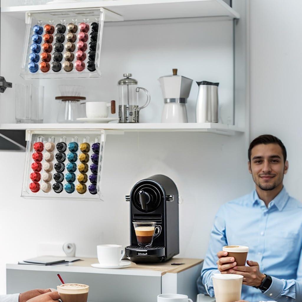 Organizador de Cajones para Cápsulas Nespresso Prylenza 30 Capacidad