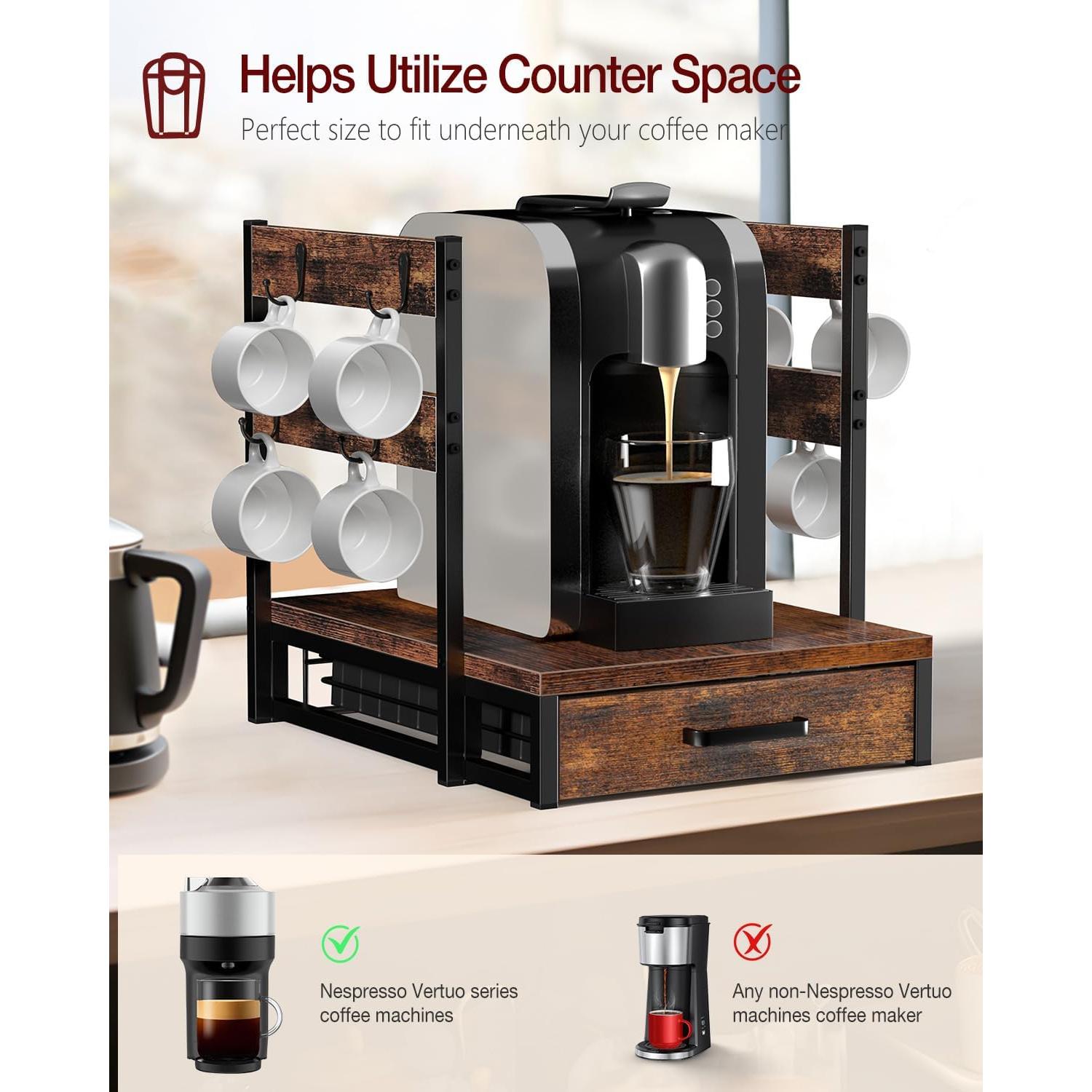 Soporte para Cápsulas de Café Evermagin, Organizador para 56 Vertuo