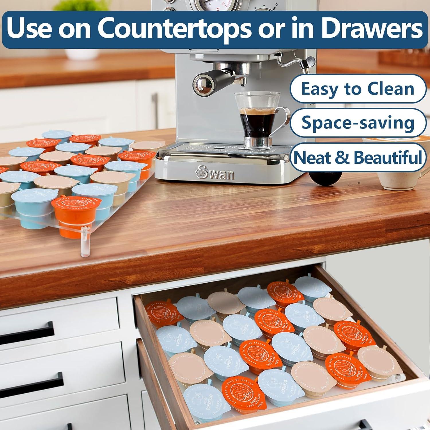 Caja organizadora K-Cup ZOWZOW para 24 cápsulas - Acrílico