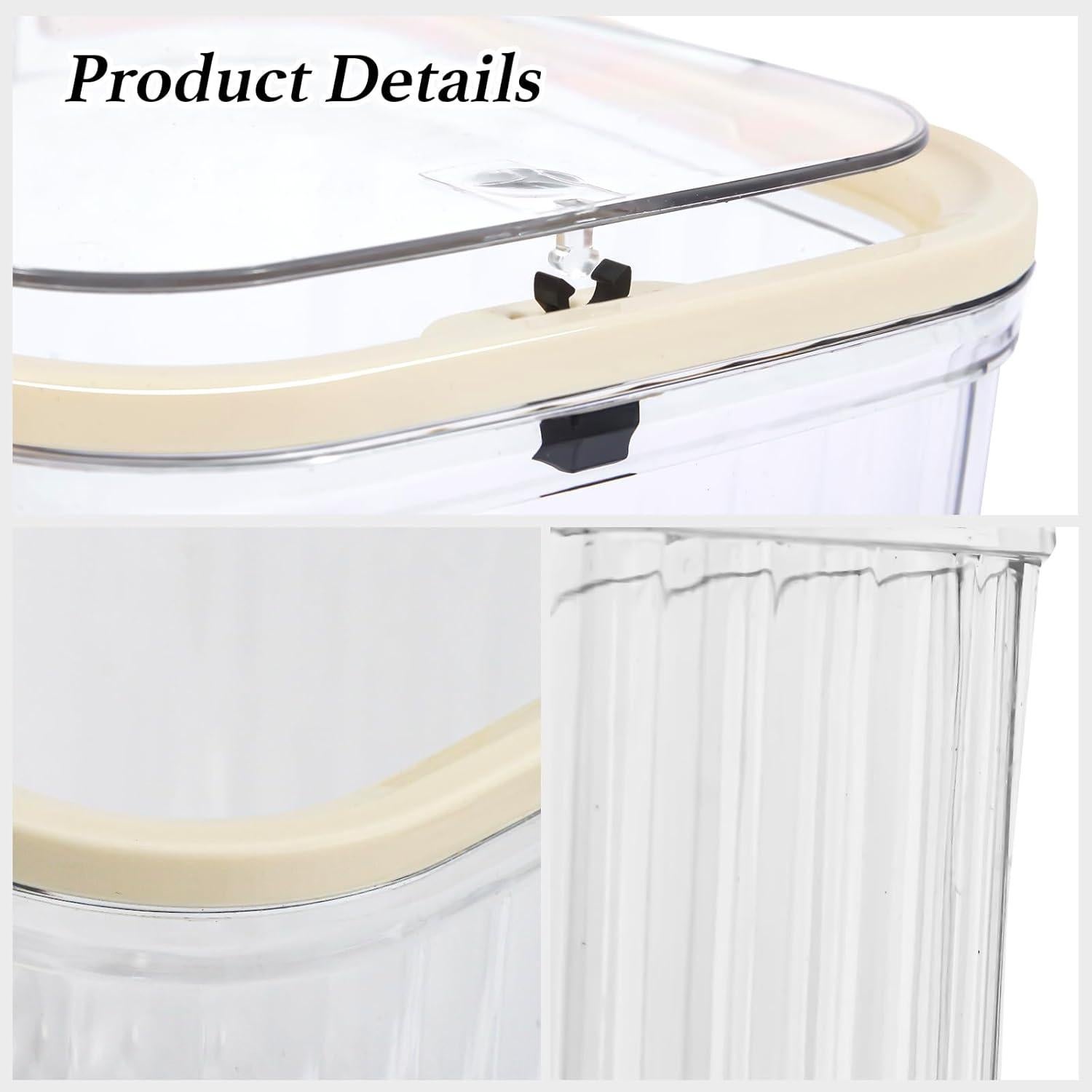 Soporte de Cápsulas de Café ZECENN Transparente 15x14x15 cm