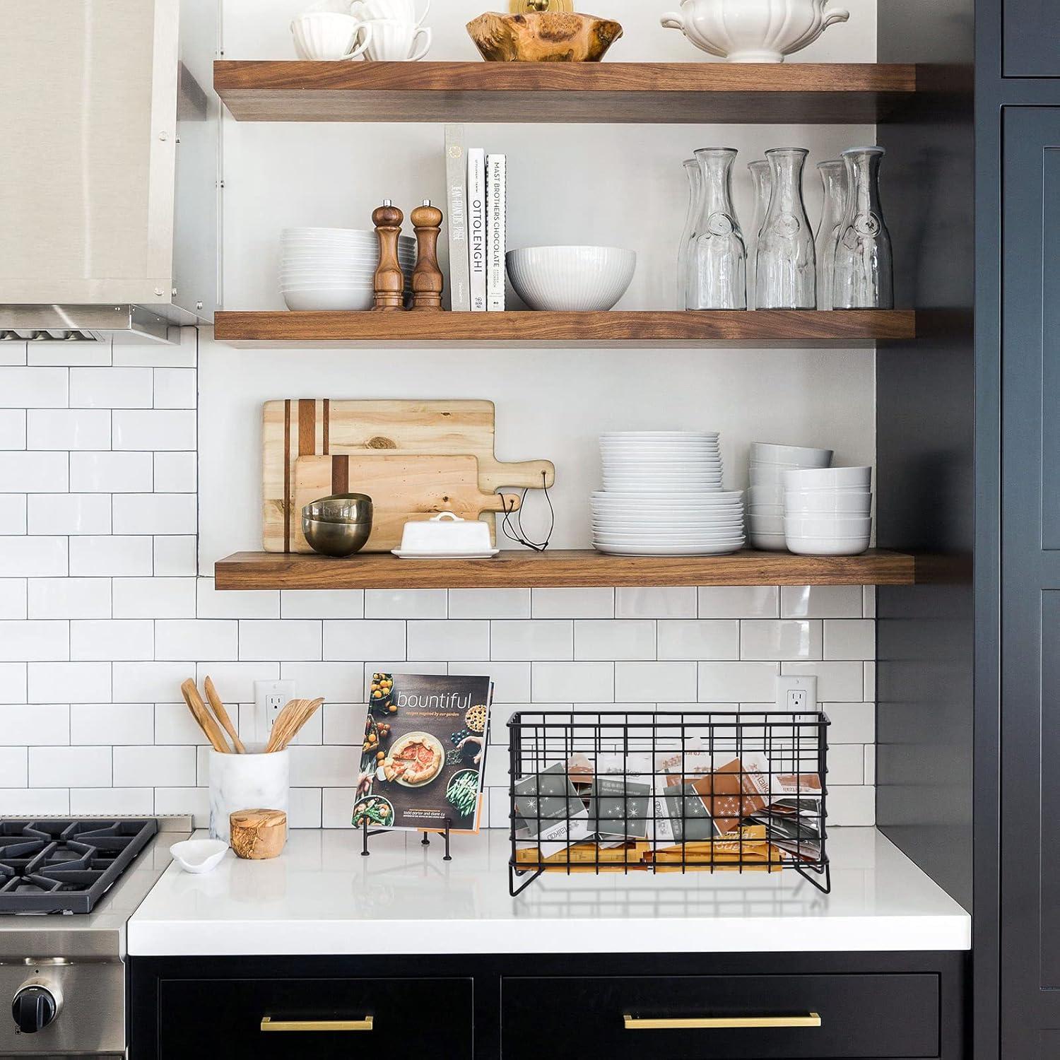 Soporte para cápsulas de café ELLDOO negro mediano 27x9x15cm