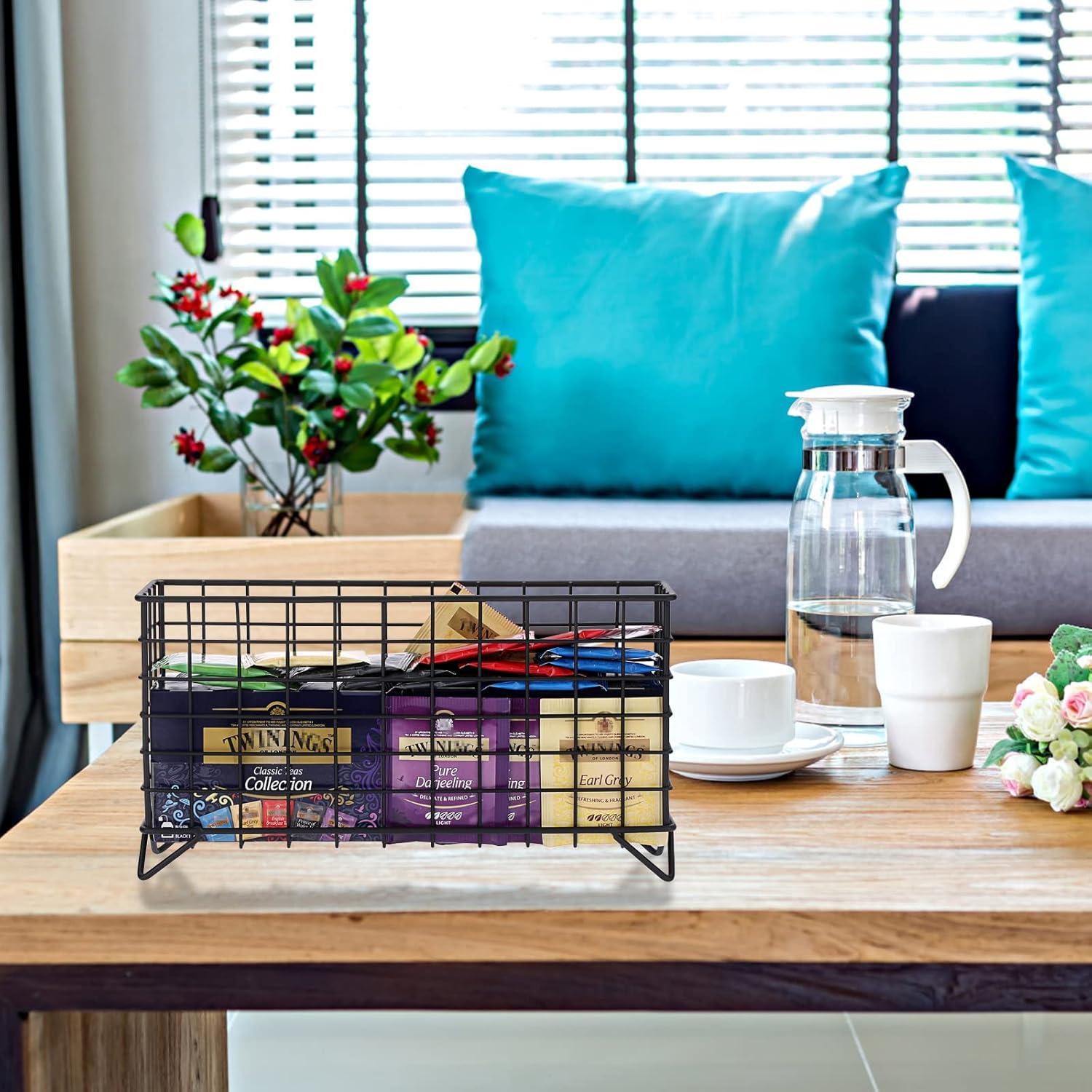 Soporte para cápsulas de café ELLDOO negro mediano 27x9x15cm