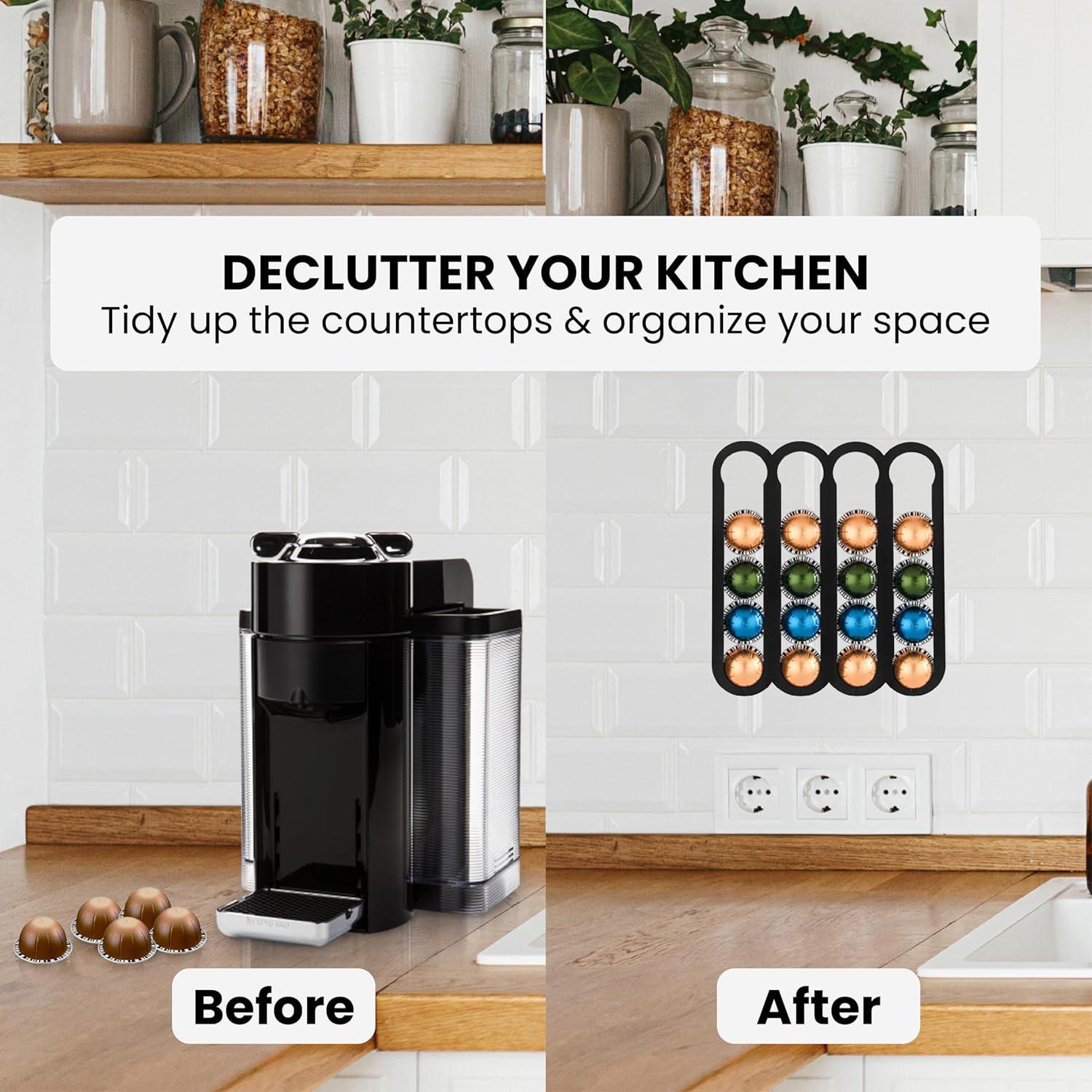 Soporte para cápsulas de café Nespresso Vertuo, 20 unidades