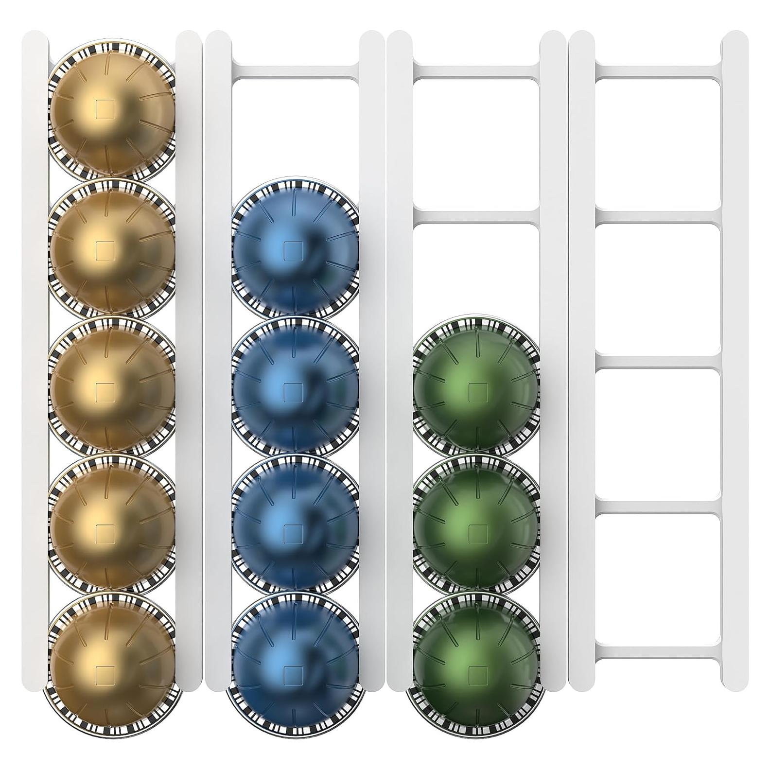 Soporte Adhesivo para Cápsulas Nespresso VertuoLine KUSOVILI