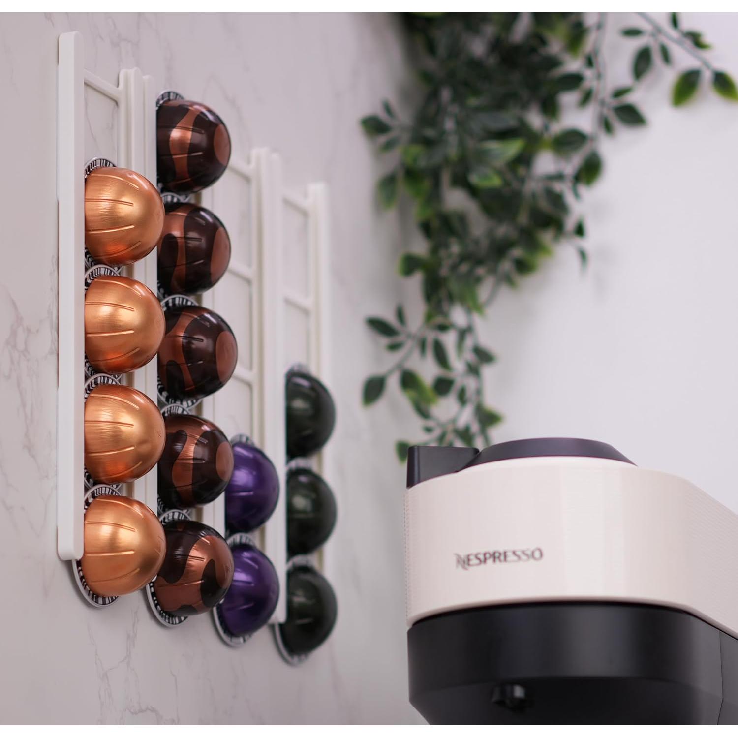 Soporte Adhesivo para Cápsulas Nespresso VertuoLine KUSOVILI