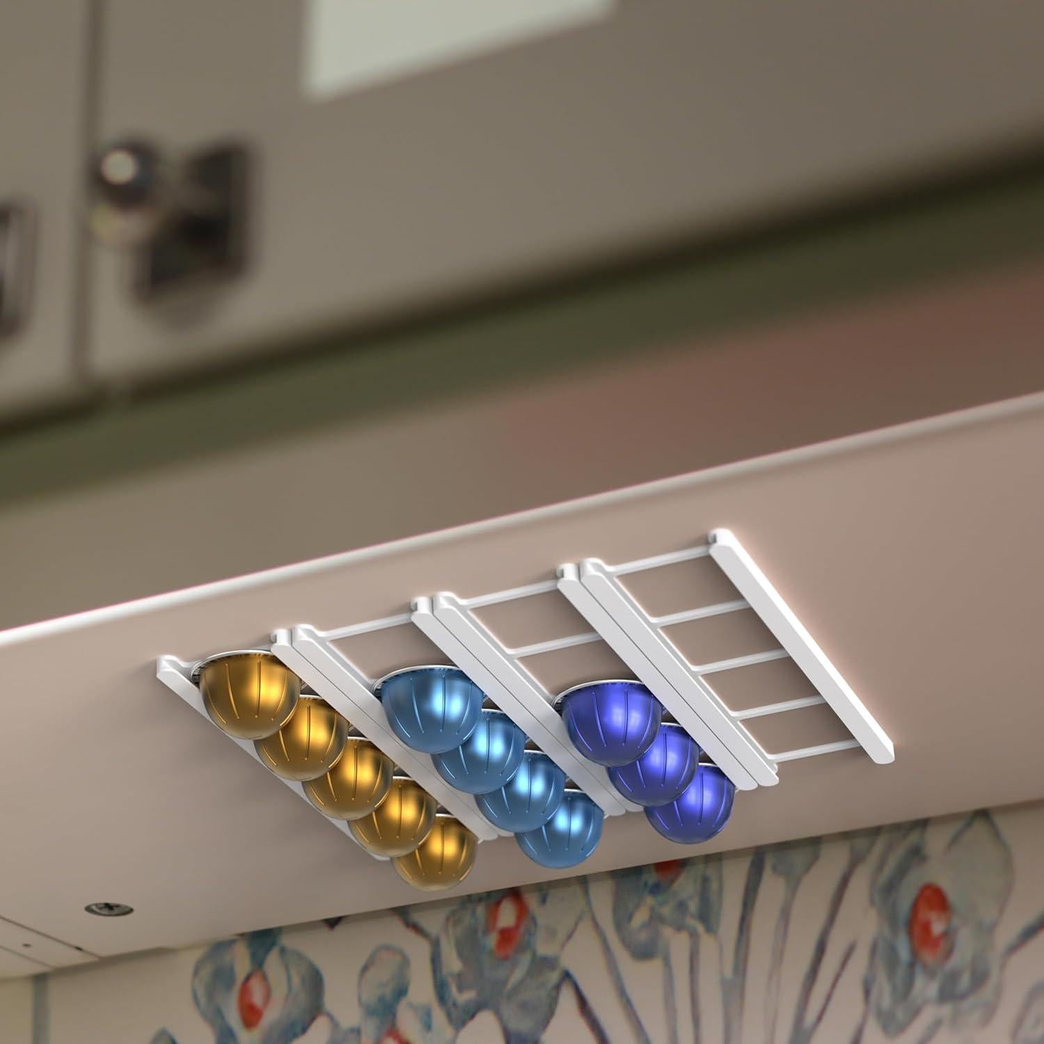 Soporte Adhesivo para Cápsulas Nespresso VertuoLine KUSOVILI