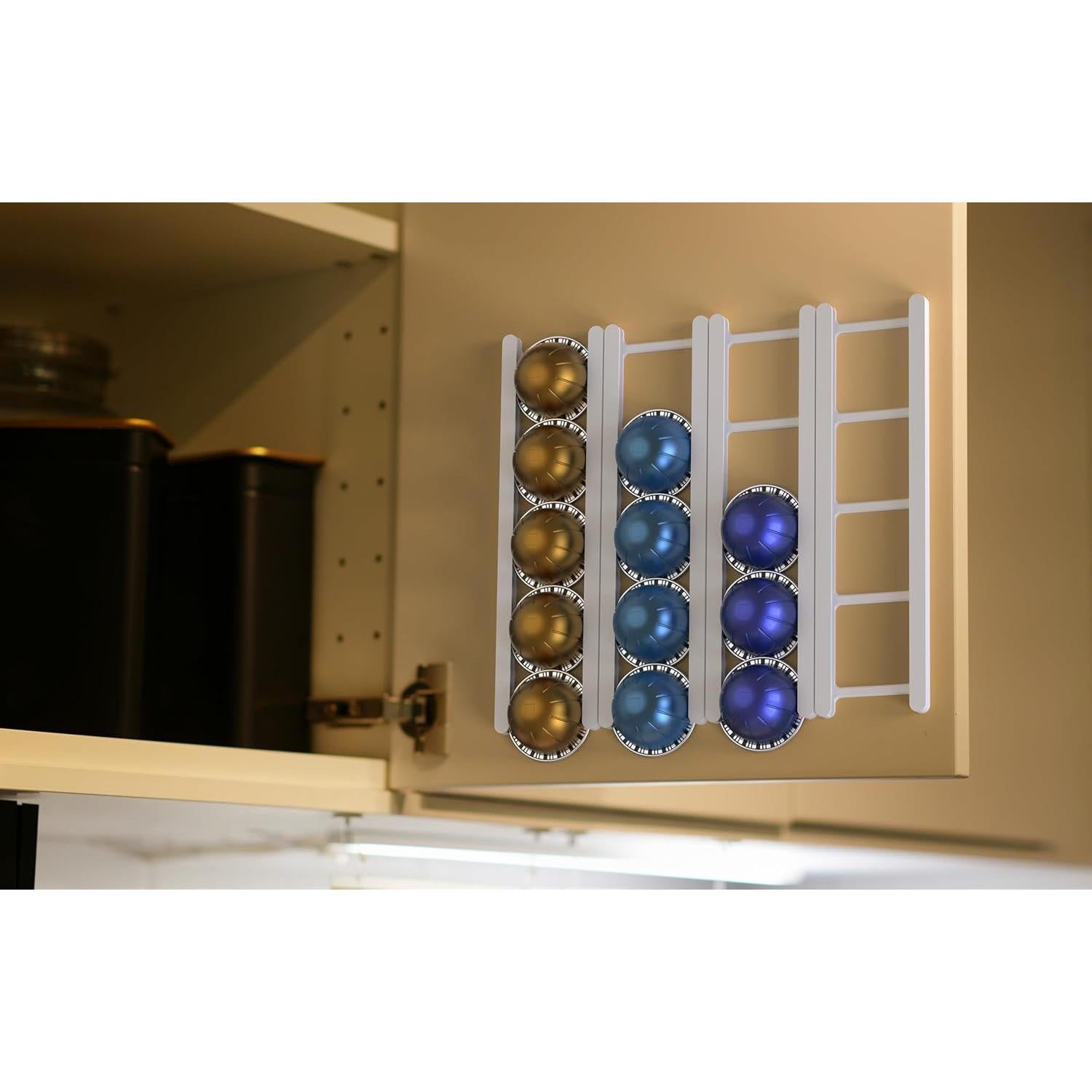 Soporte Adhesivo para Cápsulas Nespresso VertuoLine KUSOVILI