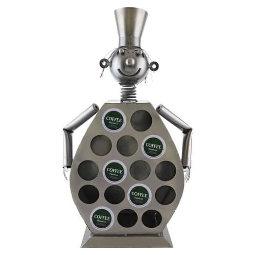 Soporte para cápsulas de café Cuerpos de Vino 16 unidades metal