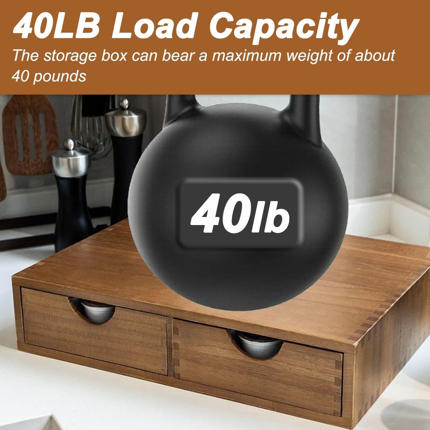 Caja de Almacenamiento de Cápsulas de Café de Madera Yeahjiae - 30 Cápsulas