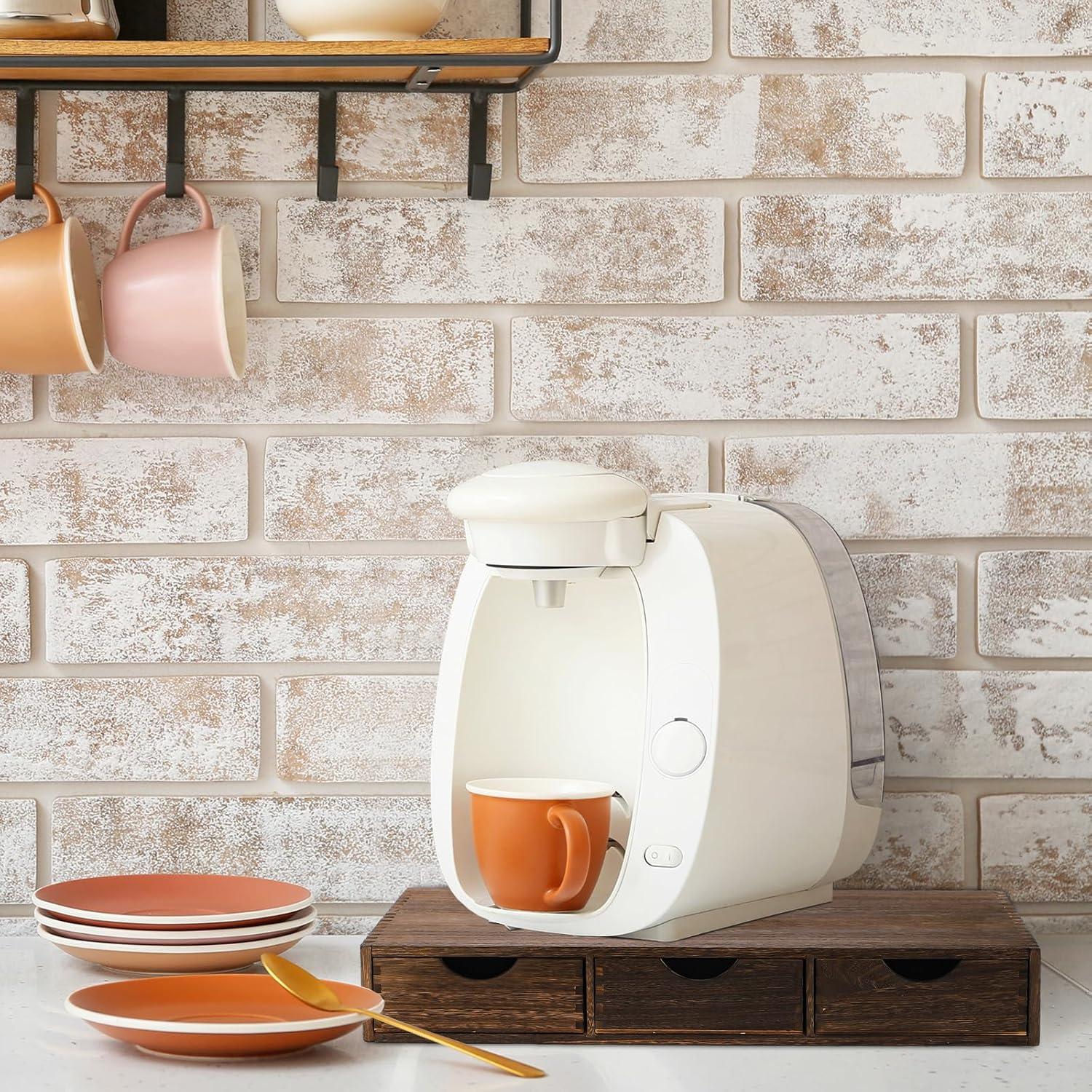 Organizador de Cajones de Madera Suzile 3 Cajones 60x30 cm