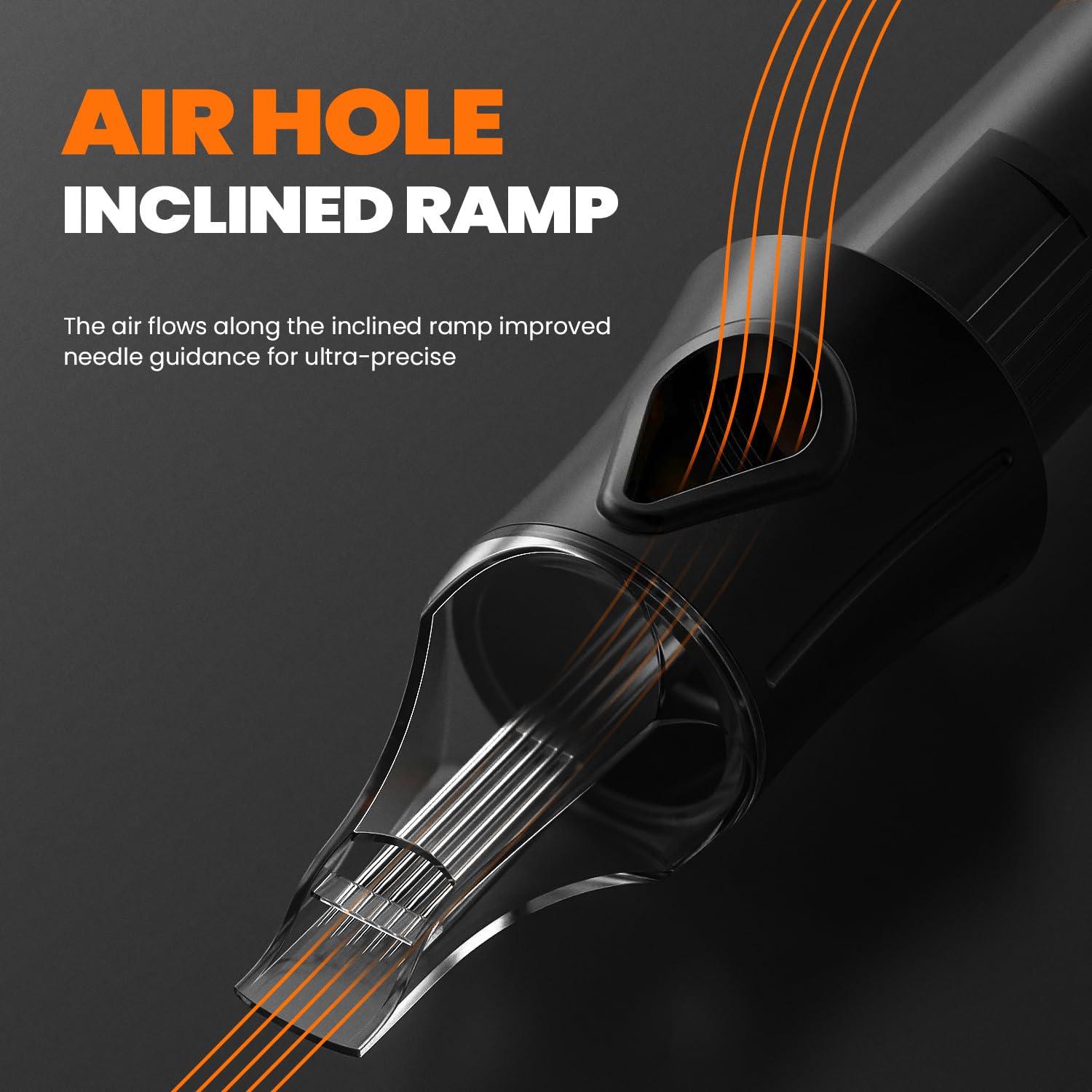 20 Agujas de Cartucho de Tatuaje Estándar #12 - Ackbun