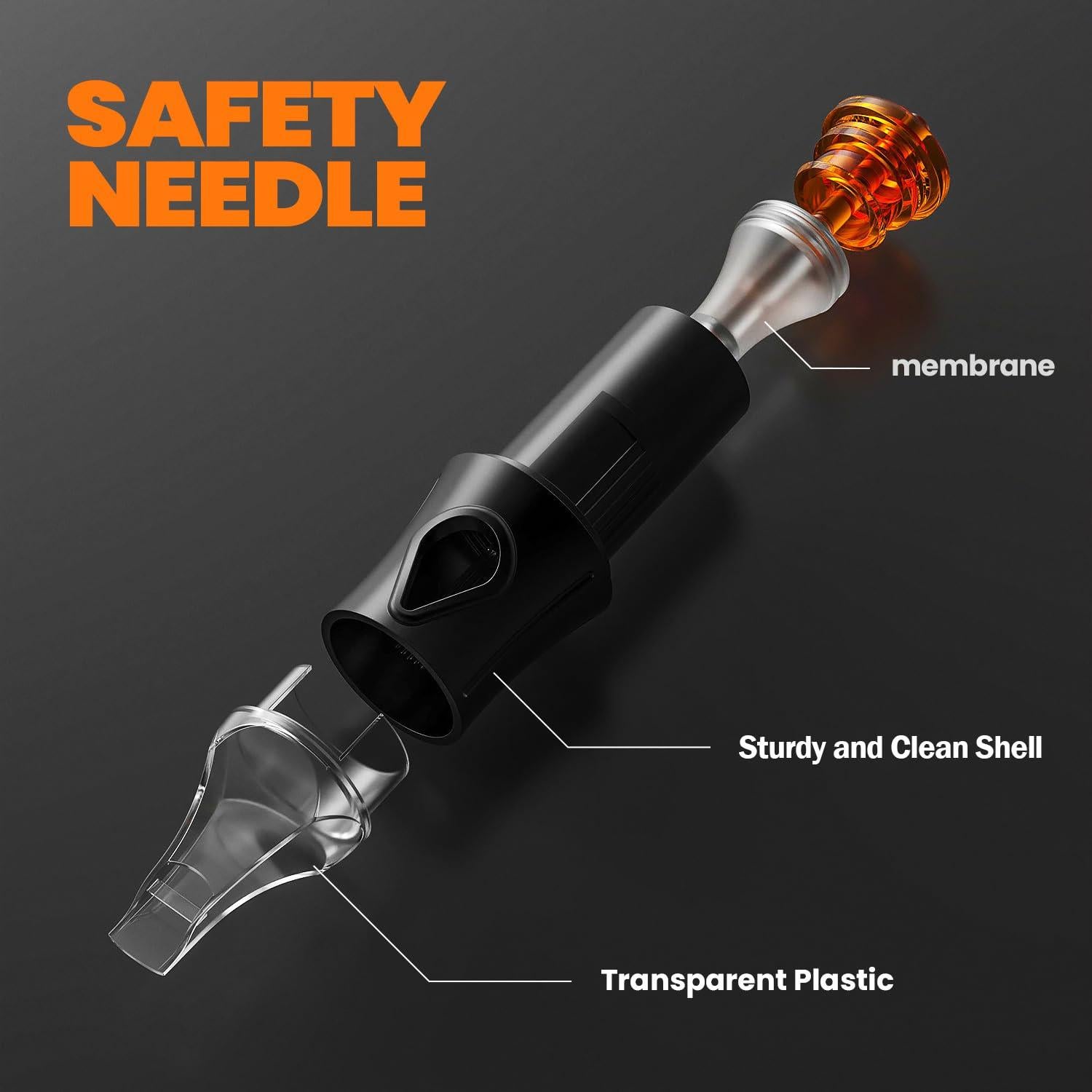 20 Agujas de Cartucho de Tatuaje Estándar #12 - Ackbun