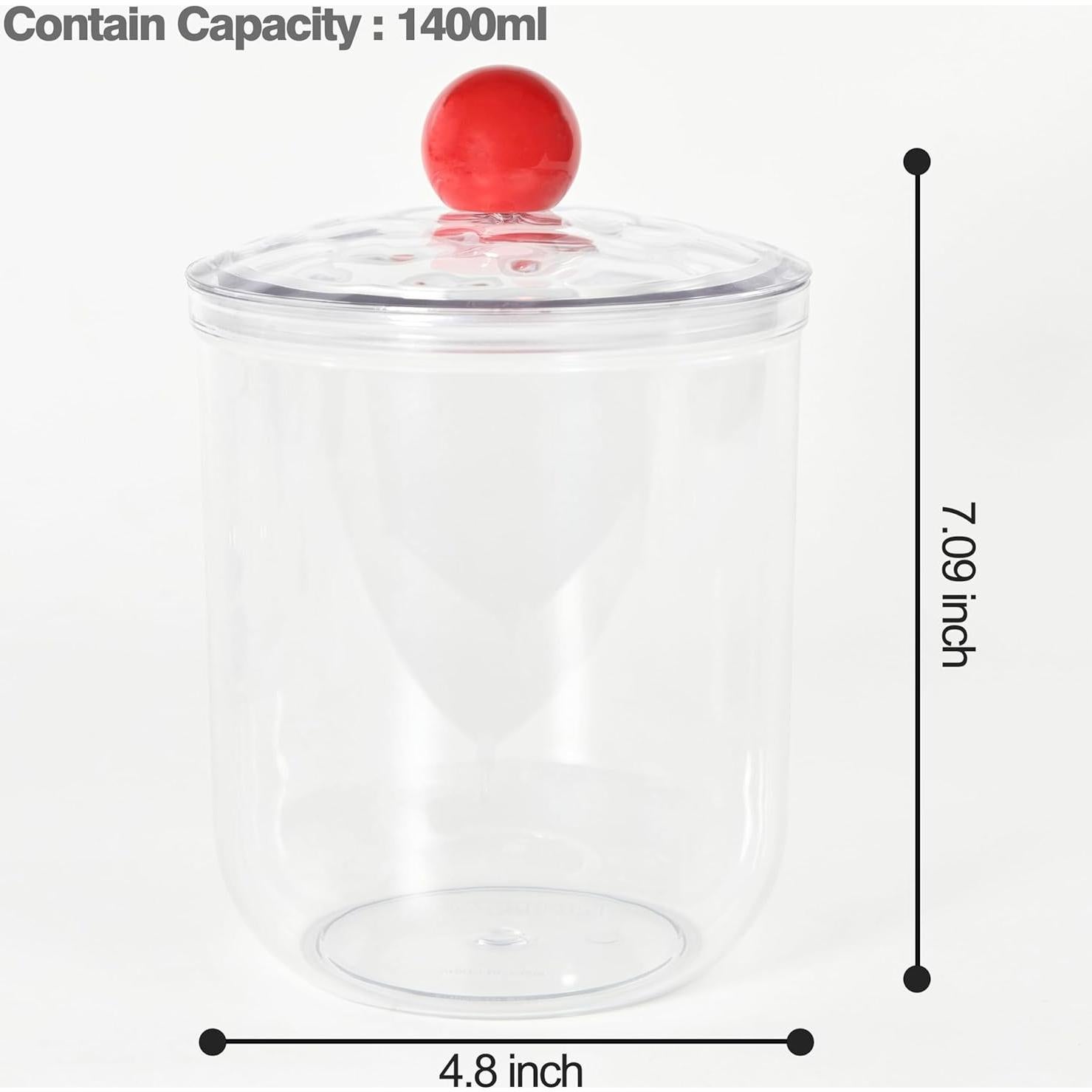 Soporte para Cápsulas de Café OKOMATCH 1400 ml Transparente