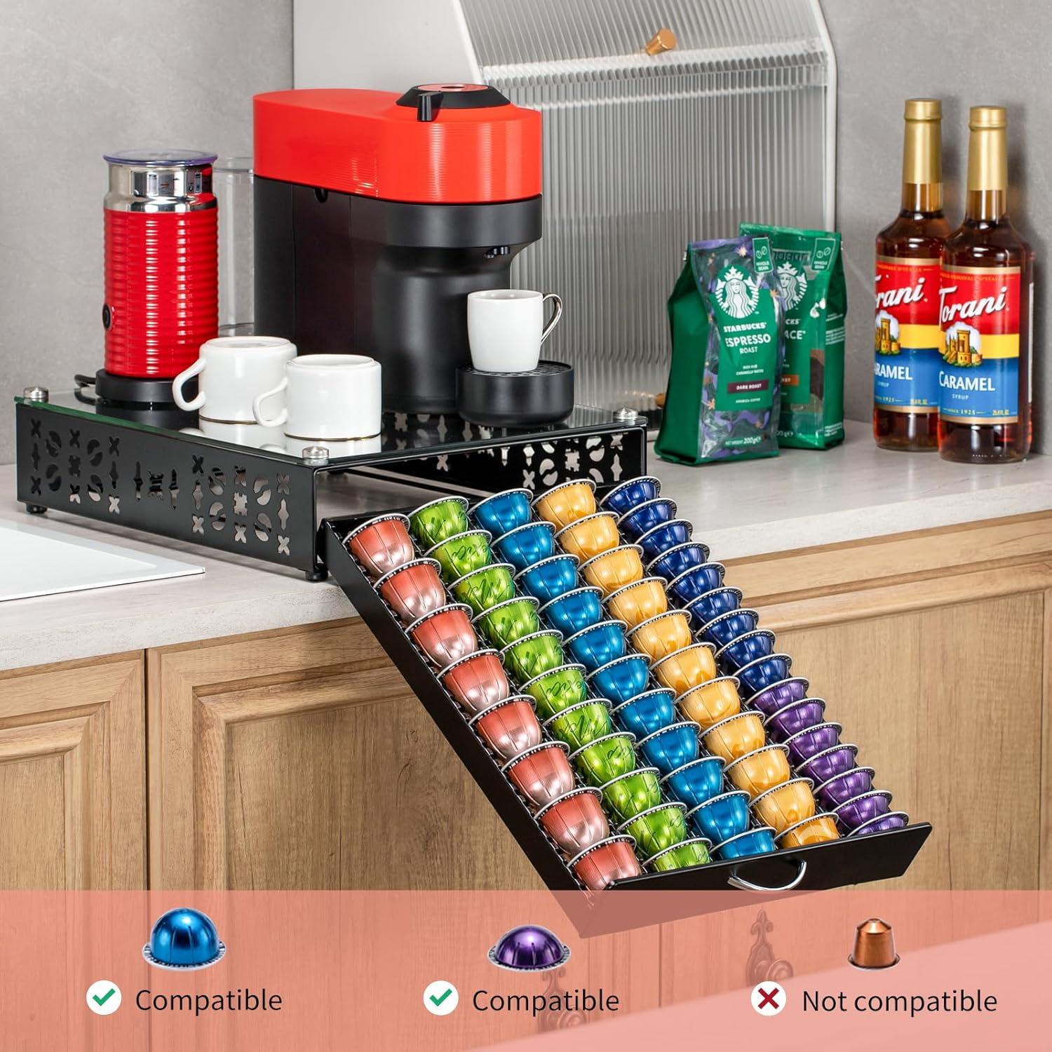 Soporte para Cápsulas de Café ZCDCP Vertuo - 50 Cápsulas