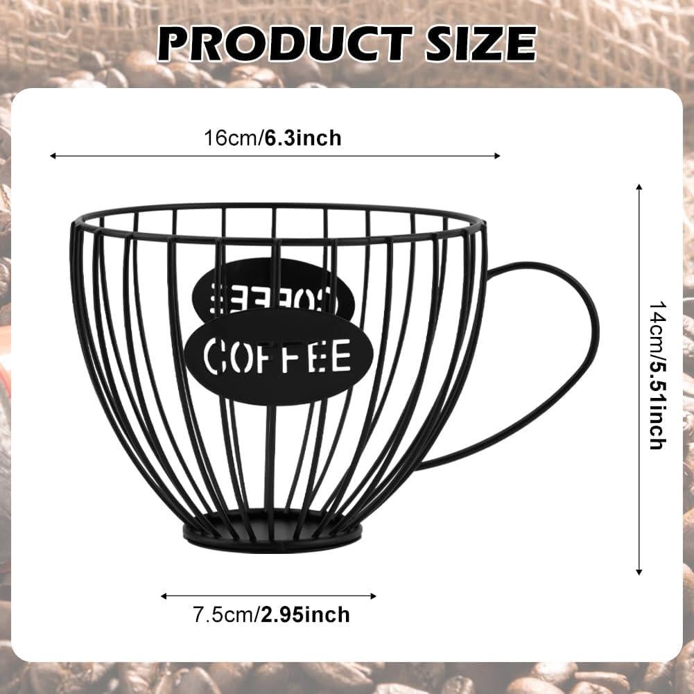 Soporte para Cápsulas de Café QWLWBU Negro 16x7.5x14cm