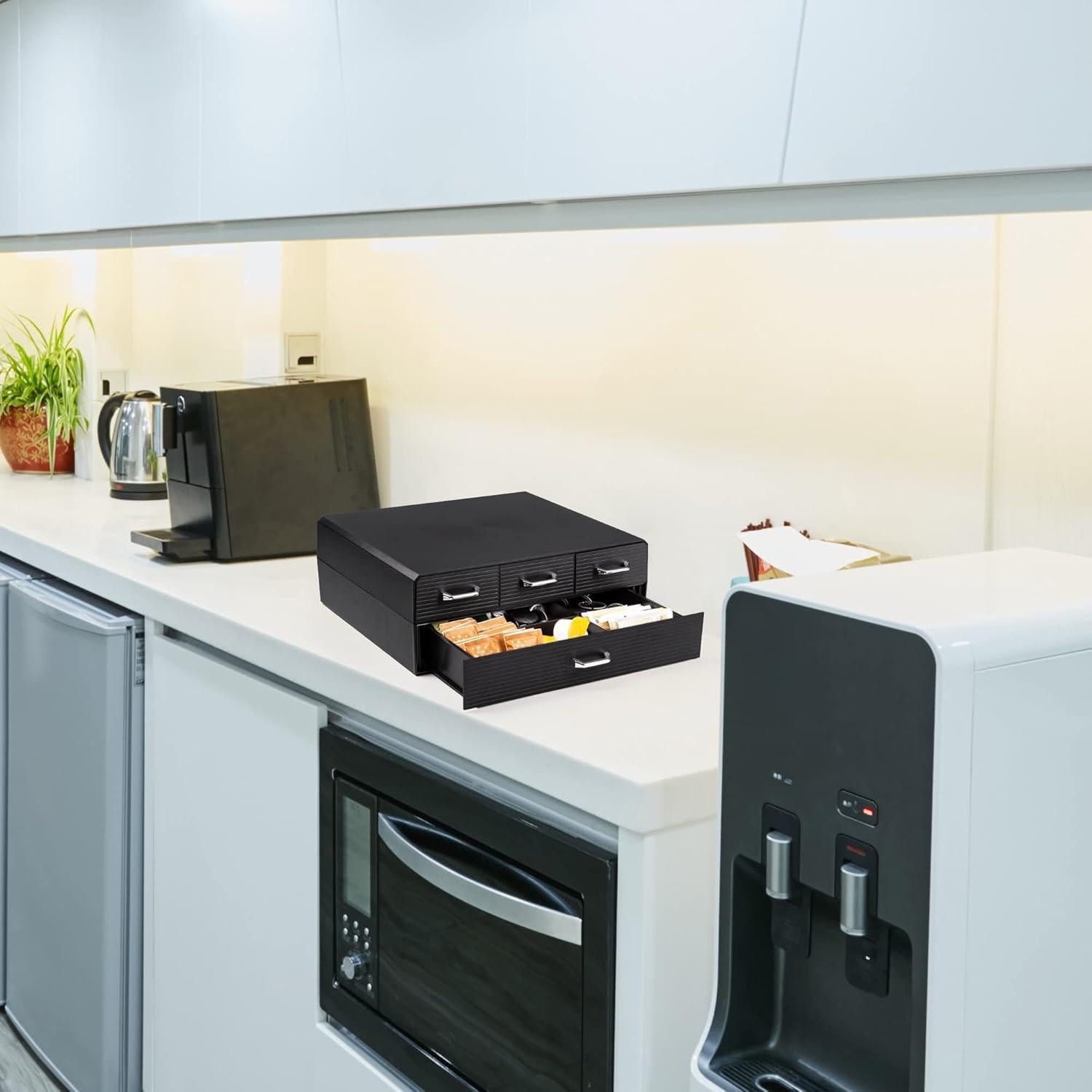 Organizador de Cápsulas de Café SZQINJI 72/96 Cápsulas 4 Cajones