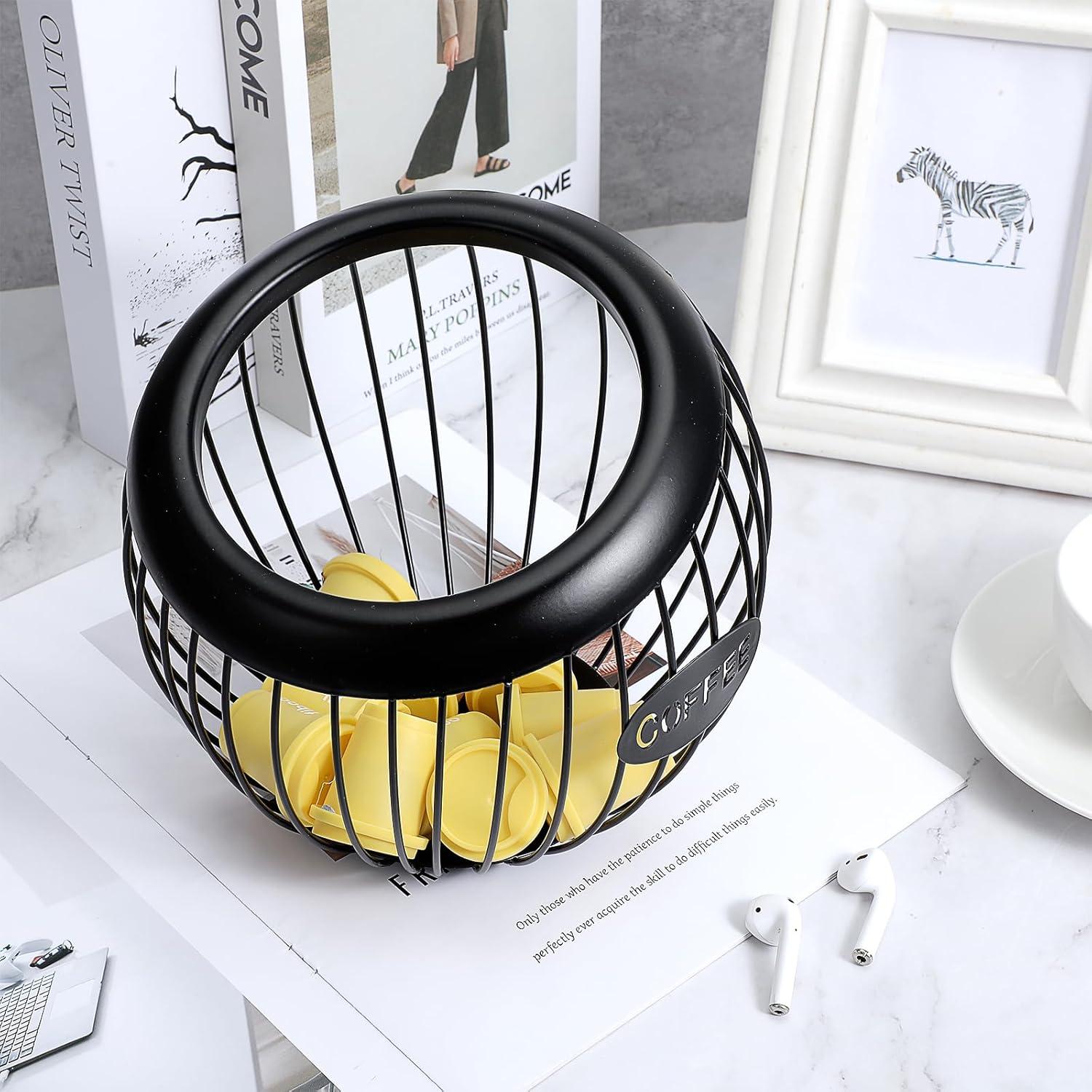 Soporte para Cápsulas de Café Lemecima 21.1x19.1 cm Metal Negro