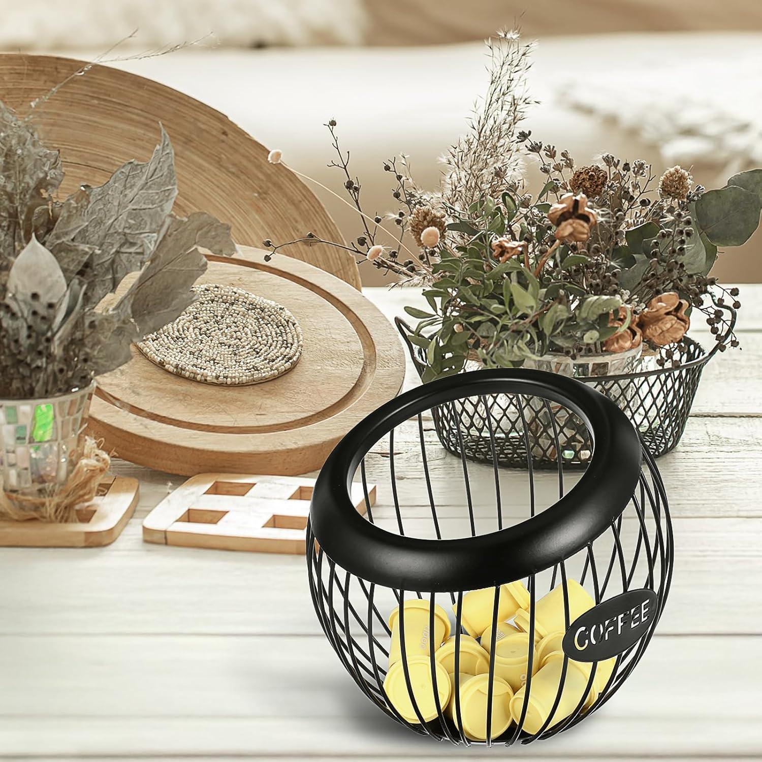 Soporte para Cápsulas de Café Lemecima 21.1x19.1 cm Metal Negro