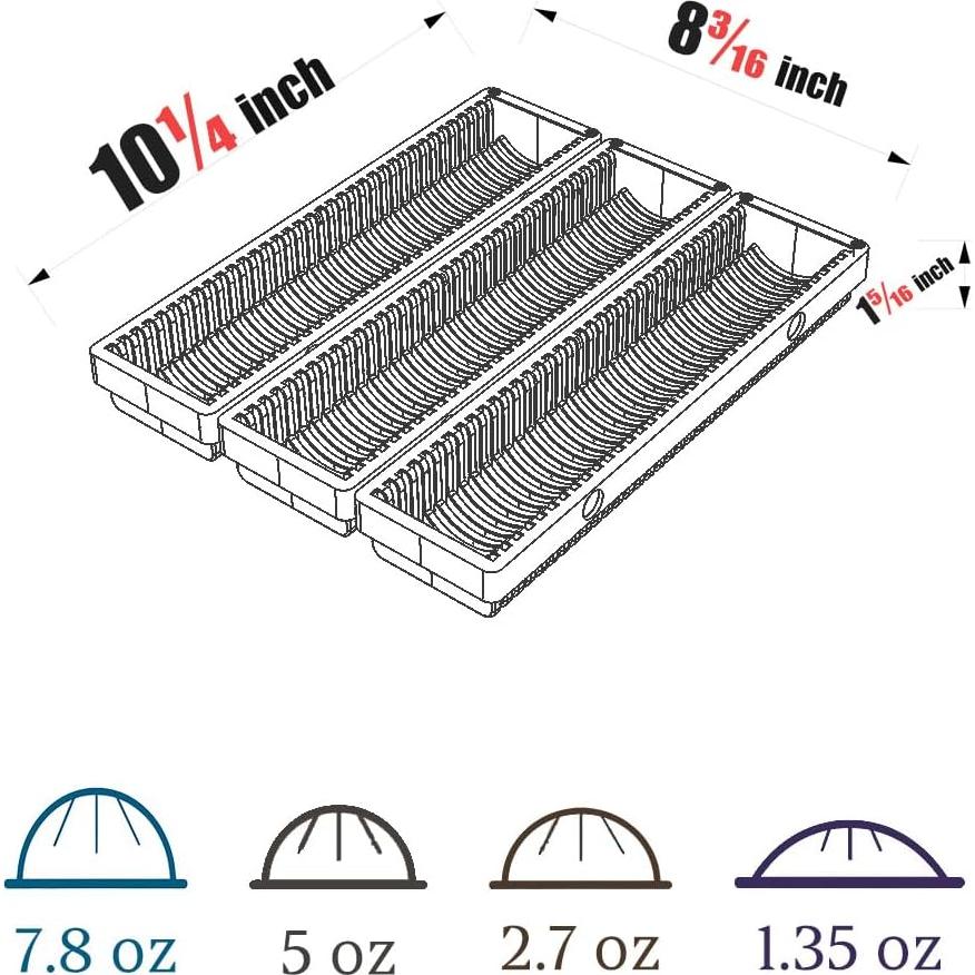 Organizador de Cajones para Cápsulas de Café Maulehua - 3 Unidades