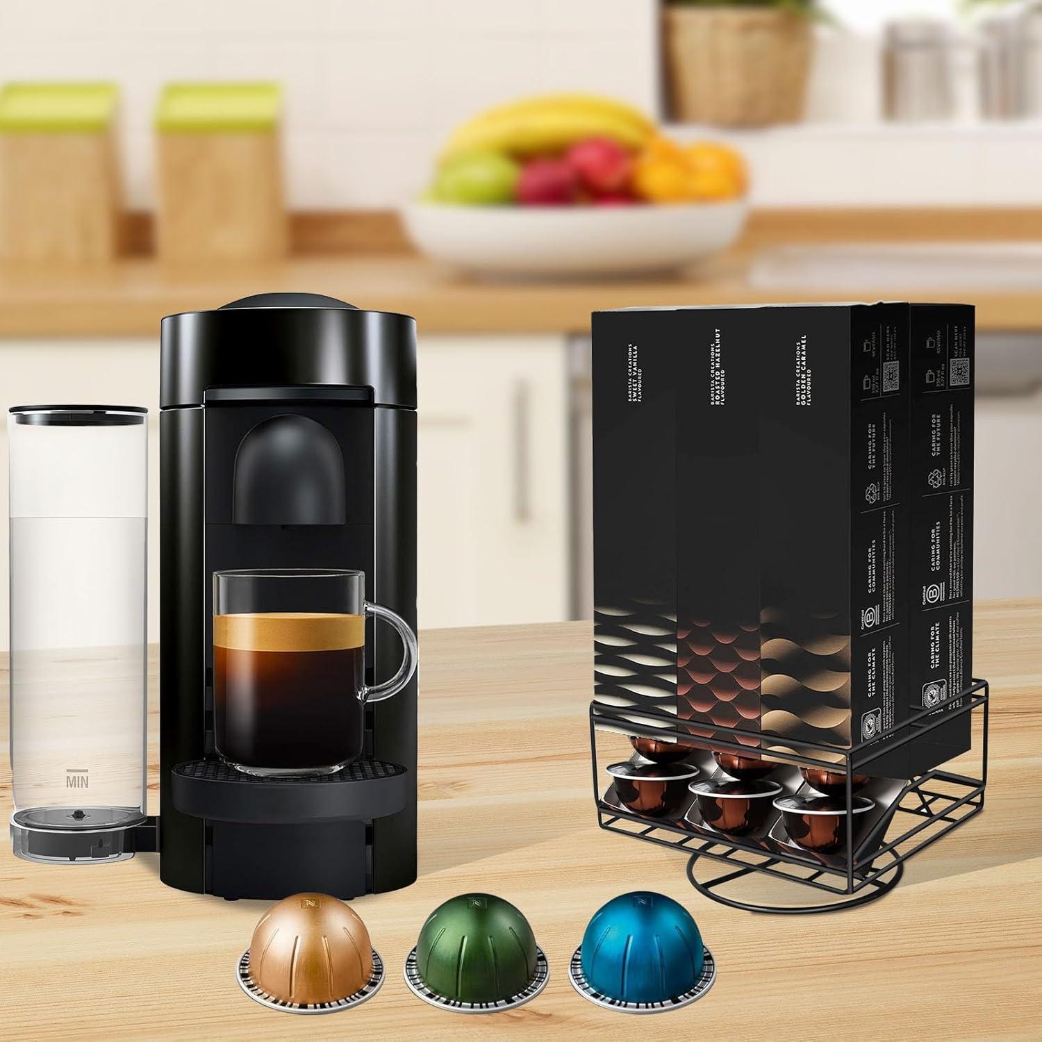 Soporte giratorio para cápsulas de café Nespresso Vertuo 6 cajas
