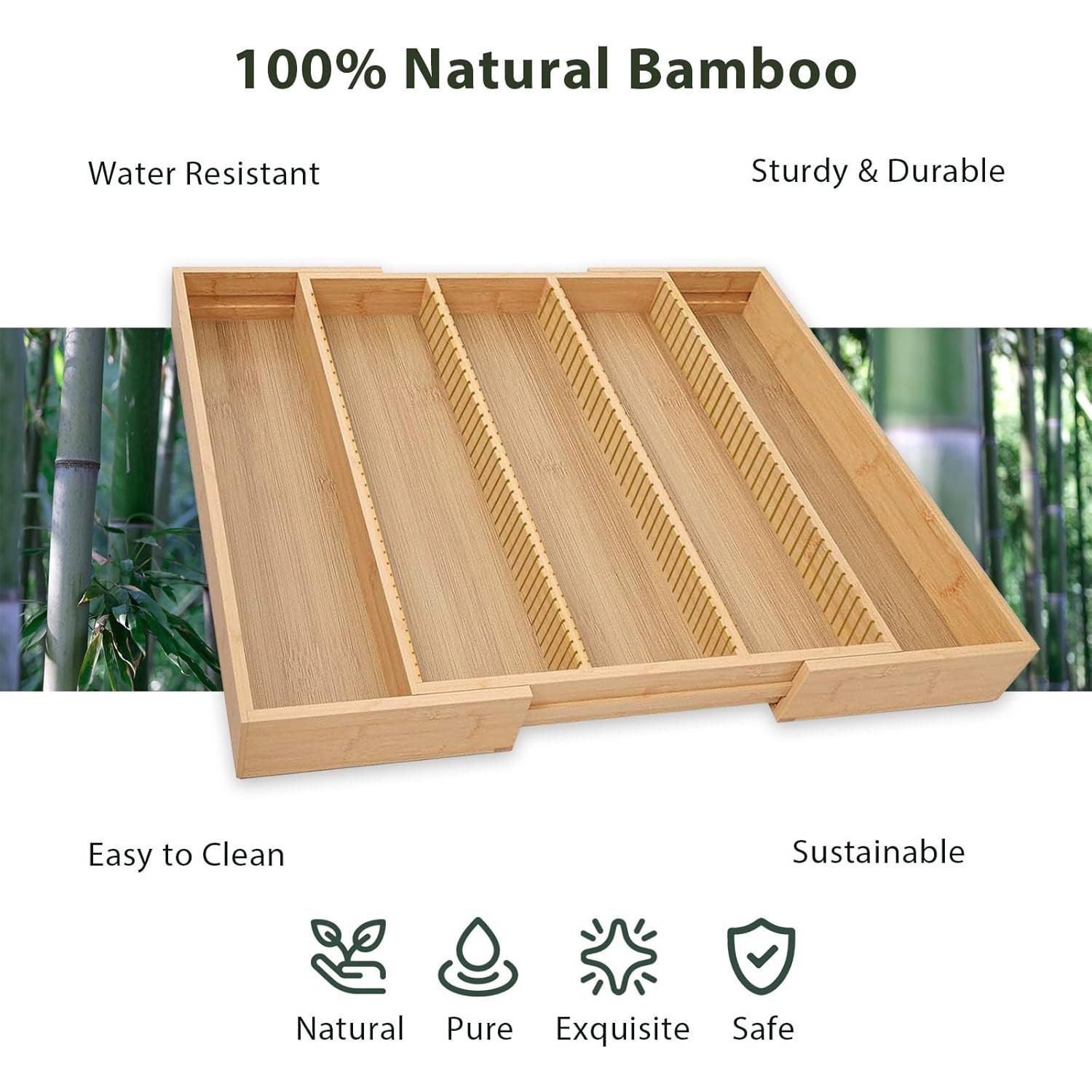 Soporte Organizador de Cápsulas de Café Bambú MAGIC BAMBOO 7 Cajones