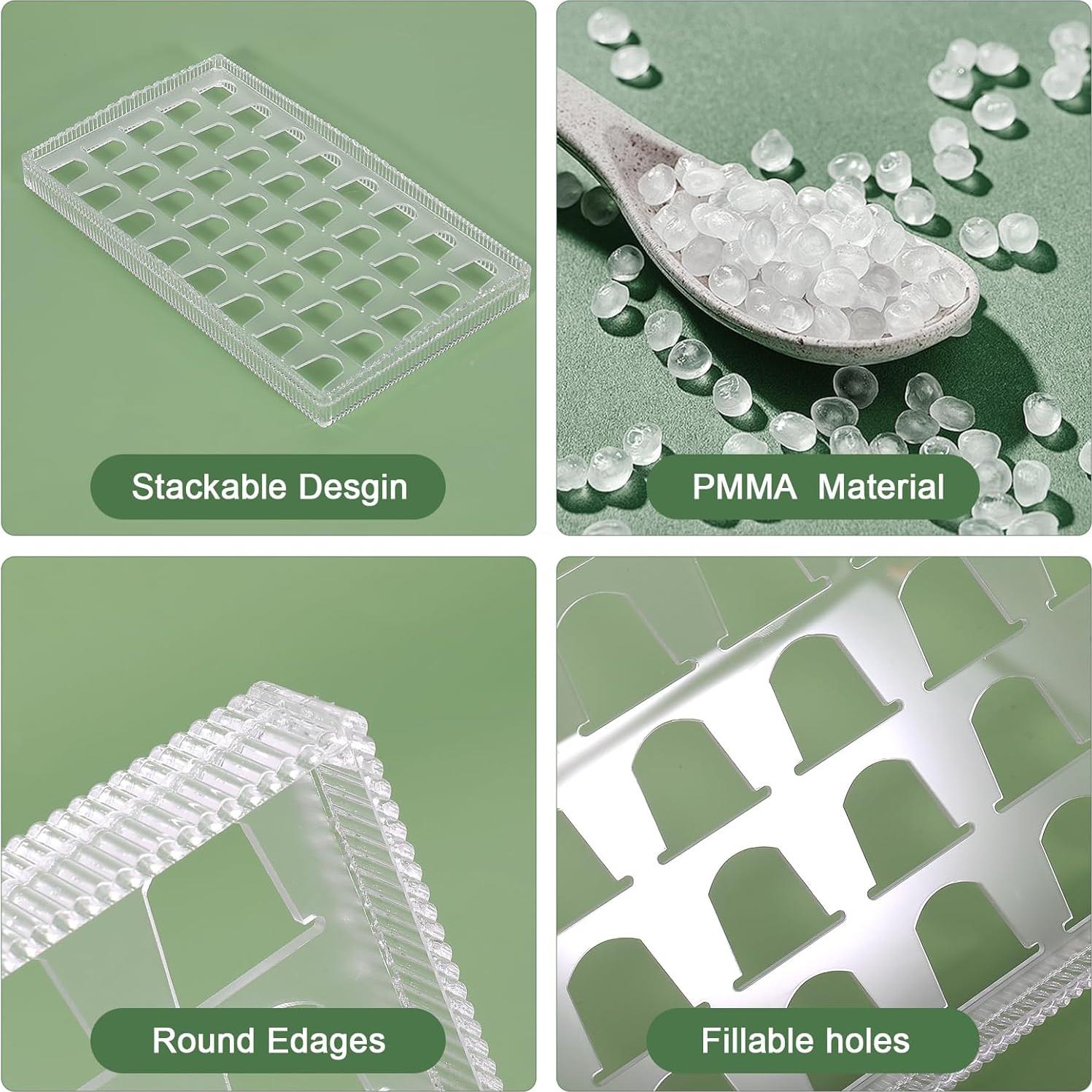 Soporte para Cápsulas de Café Nespresso ZFGOLD Acrílico 40 Unidades